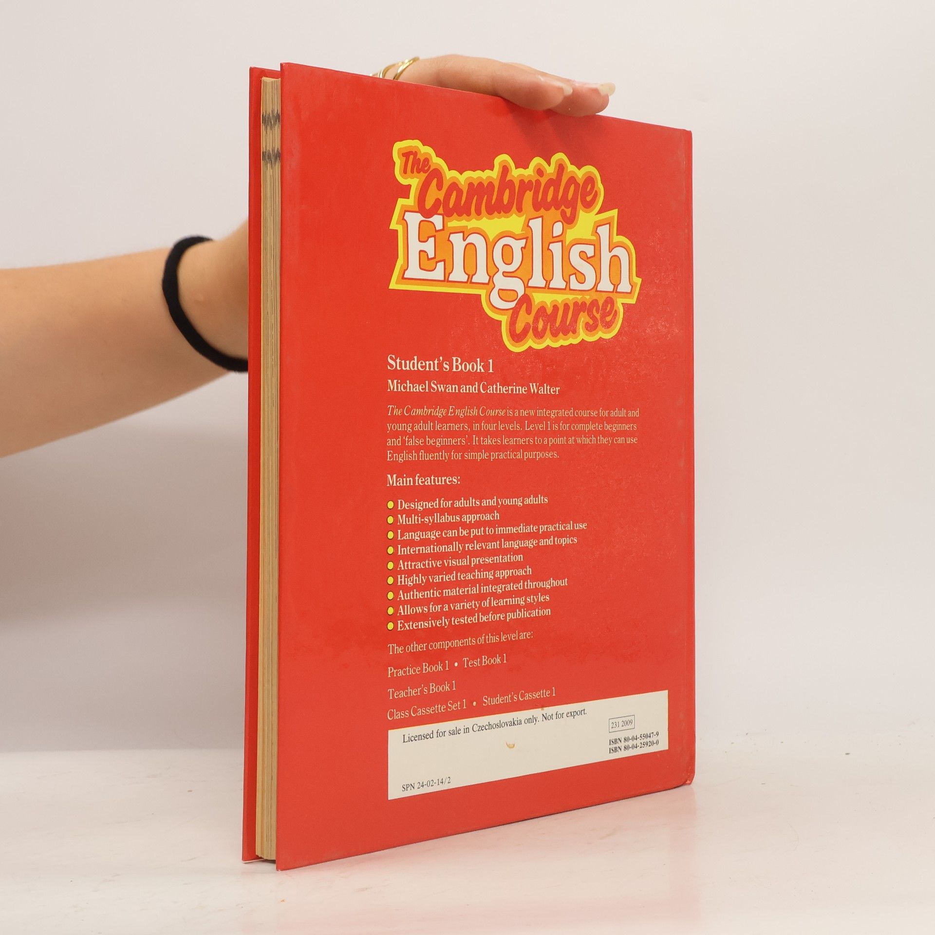 Catherine Walter The Cambridge English Course. Student's Book 1