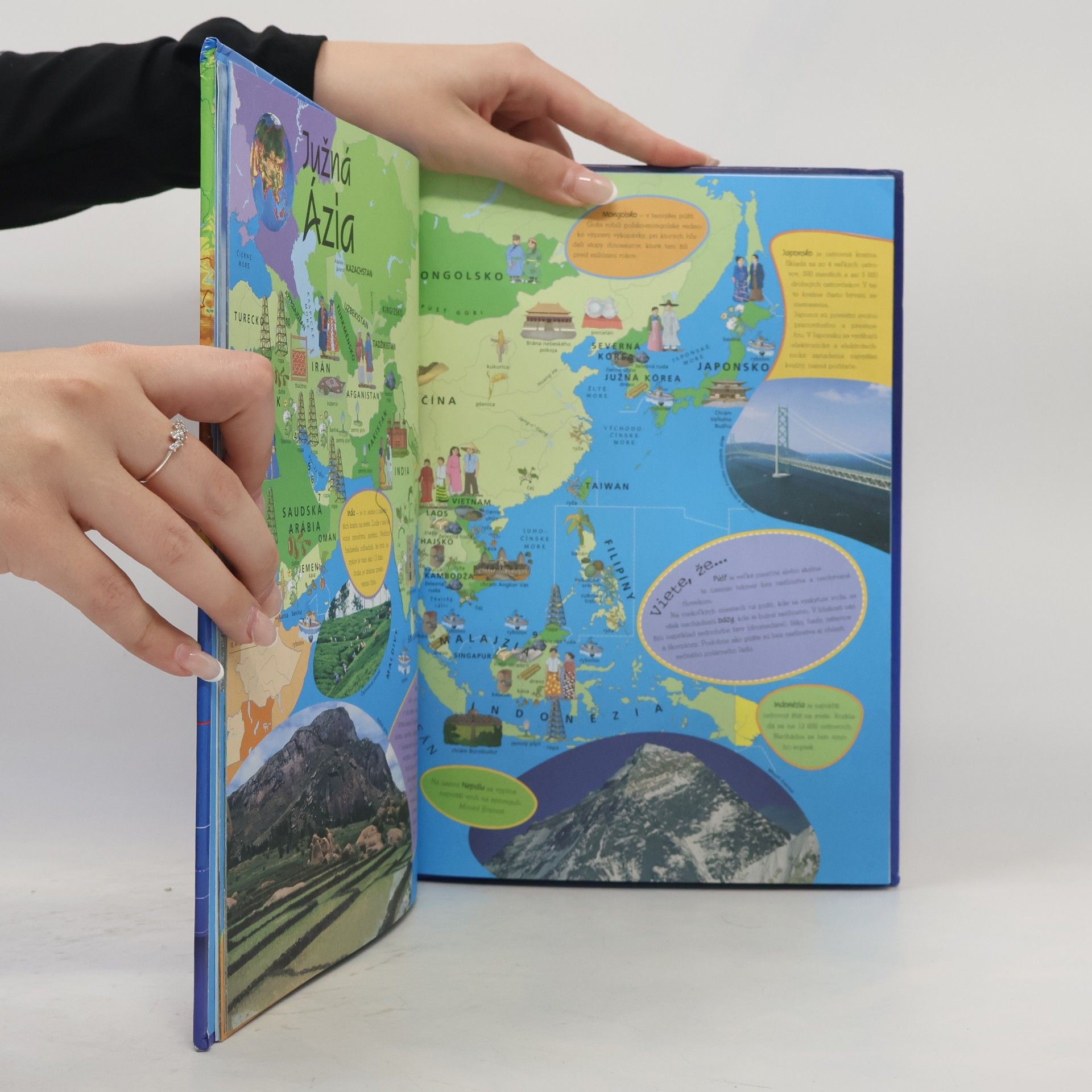 Ewa Miedzińska Atlas sveta pre deti : Mapy s vysvetlivkami, informácie, fakty, zaujímavosti