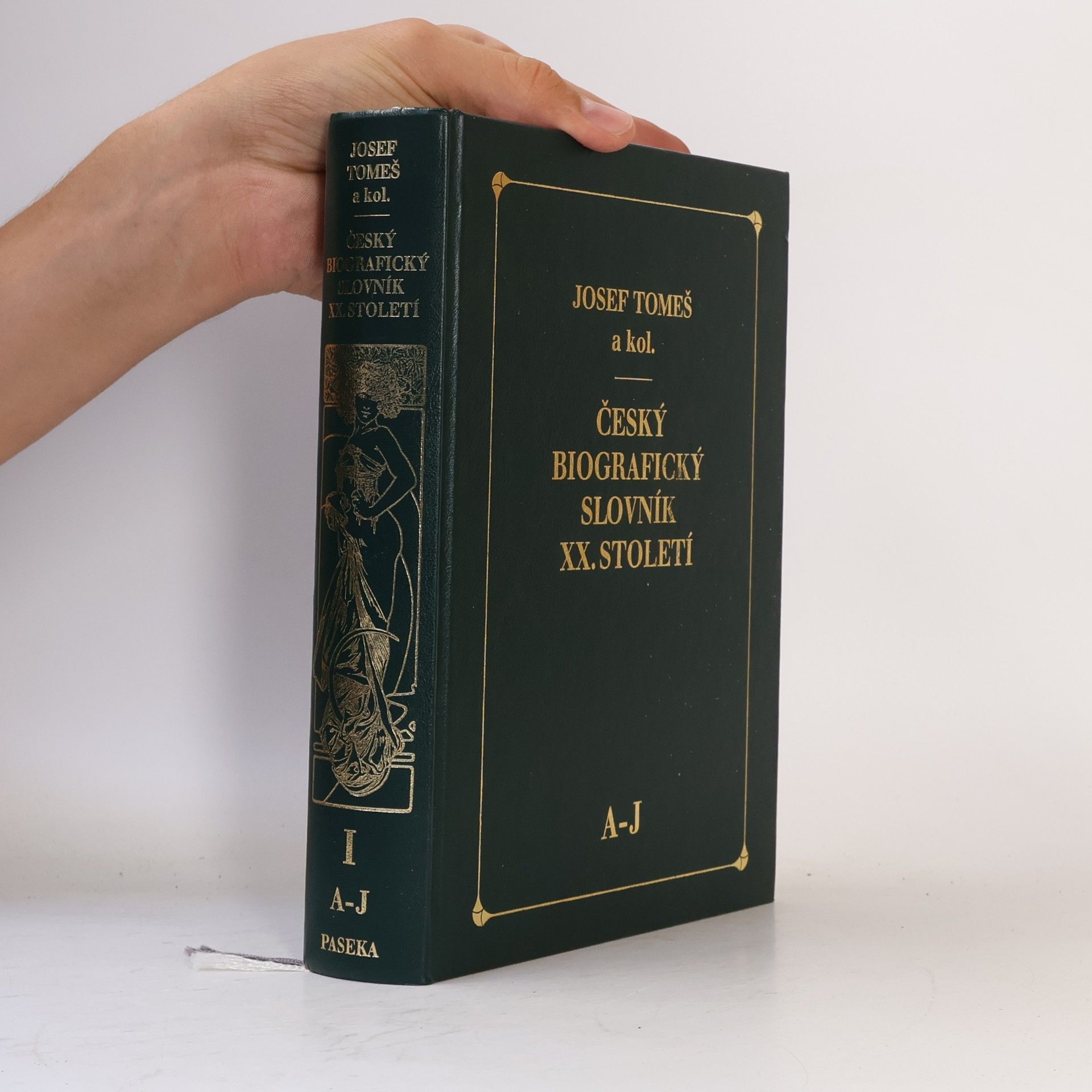 Josef Tomeš Český biografický slovník XX. století. I. díl, A-J