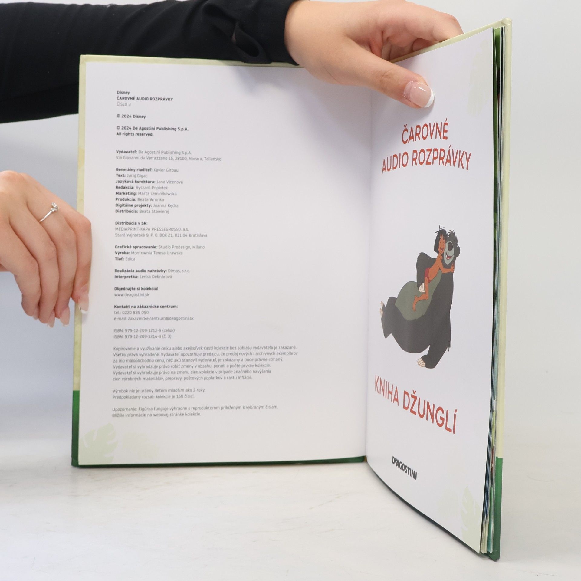 Autorenkollektiv Čarovné audio rozprávky 3. Kniha džunglí