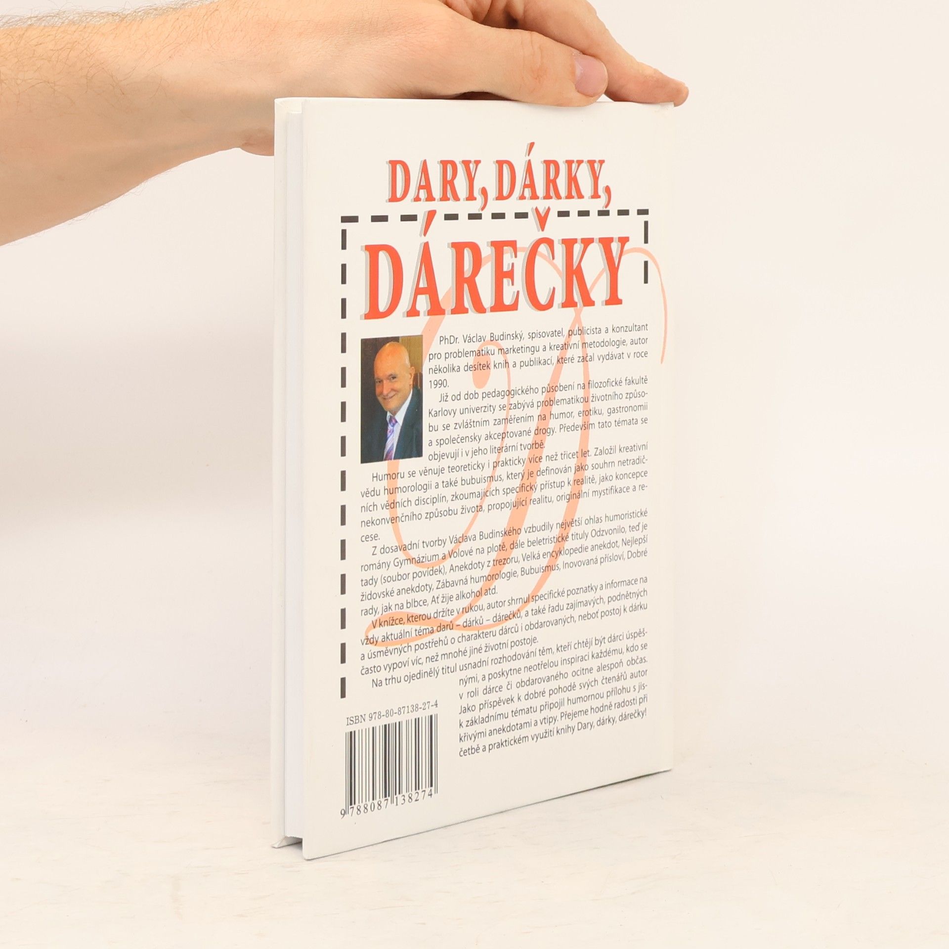 Václav Budinský Dary, dárky, dárečky