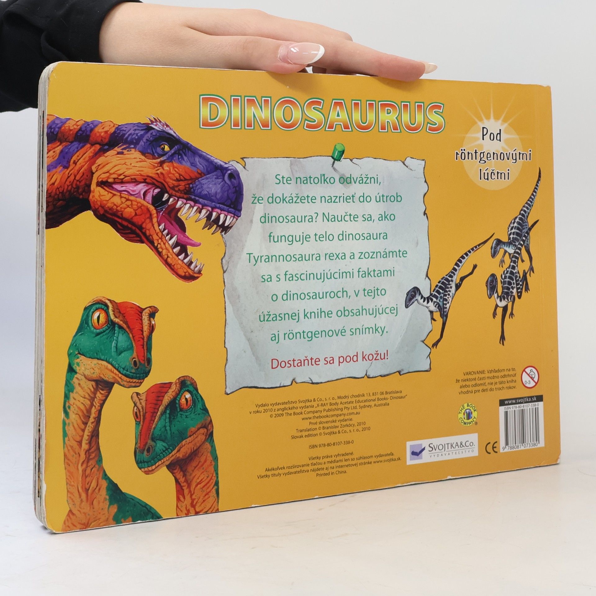Collectif d'auteurs Dinosaurus: Objavte, čo je vnútri