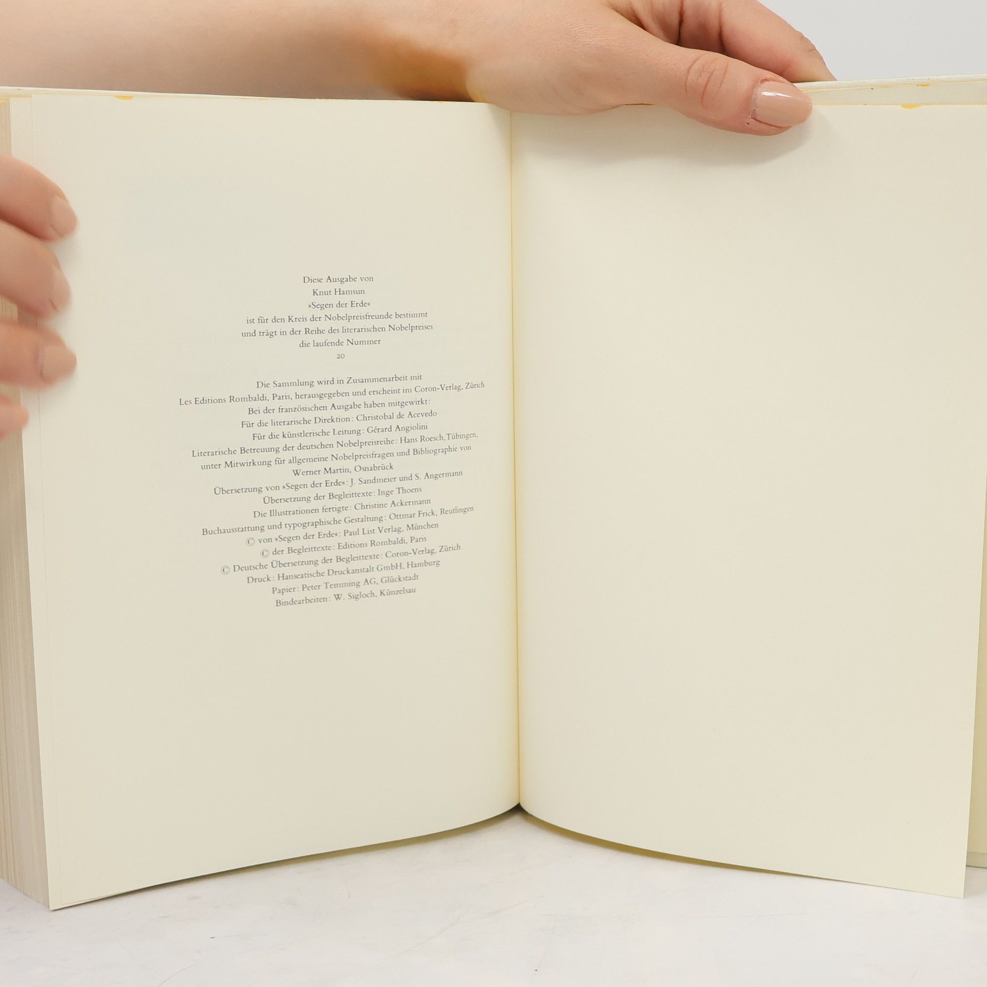 Knut Hamsun Segen der Erde