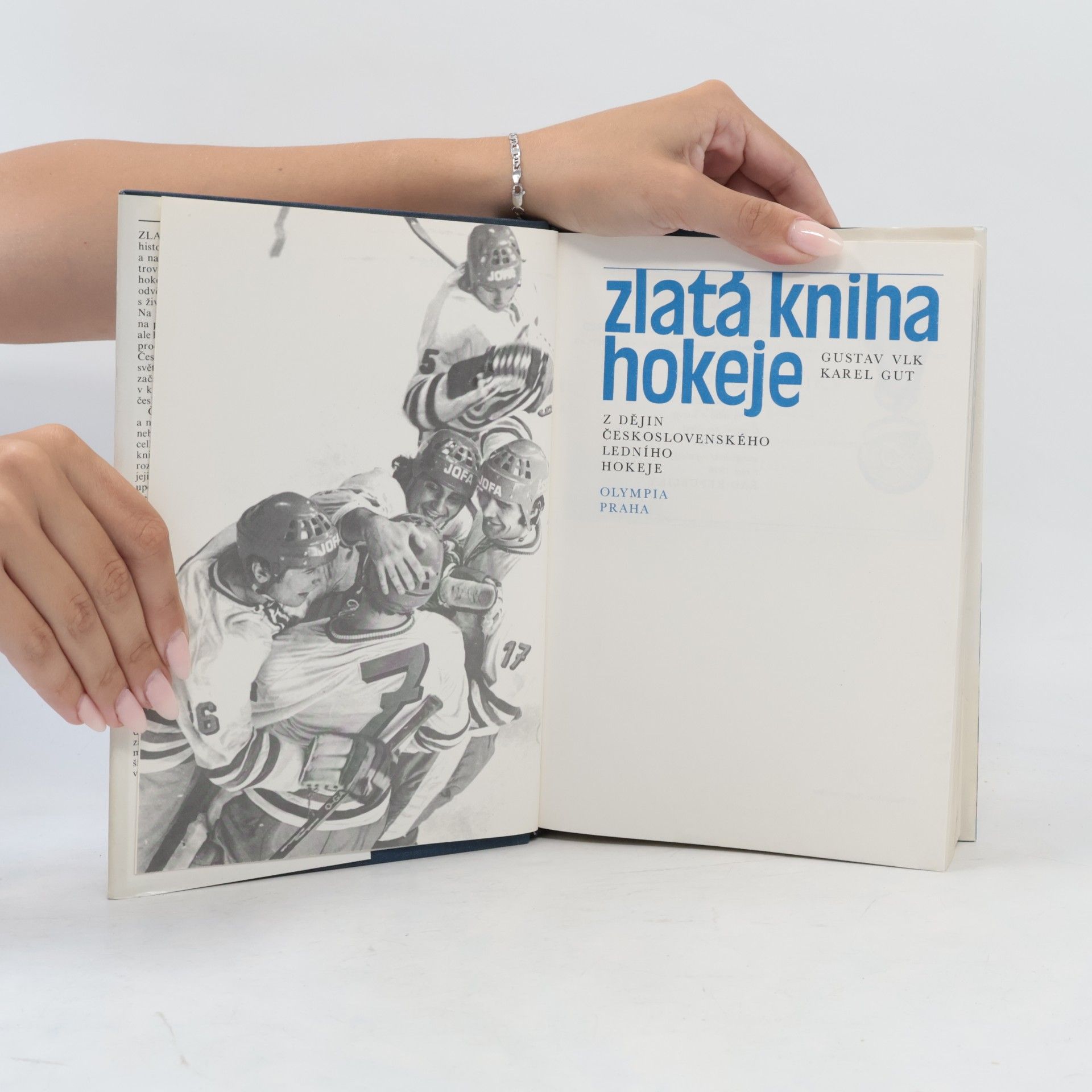Karel Gut Zlatá kniha hokeje