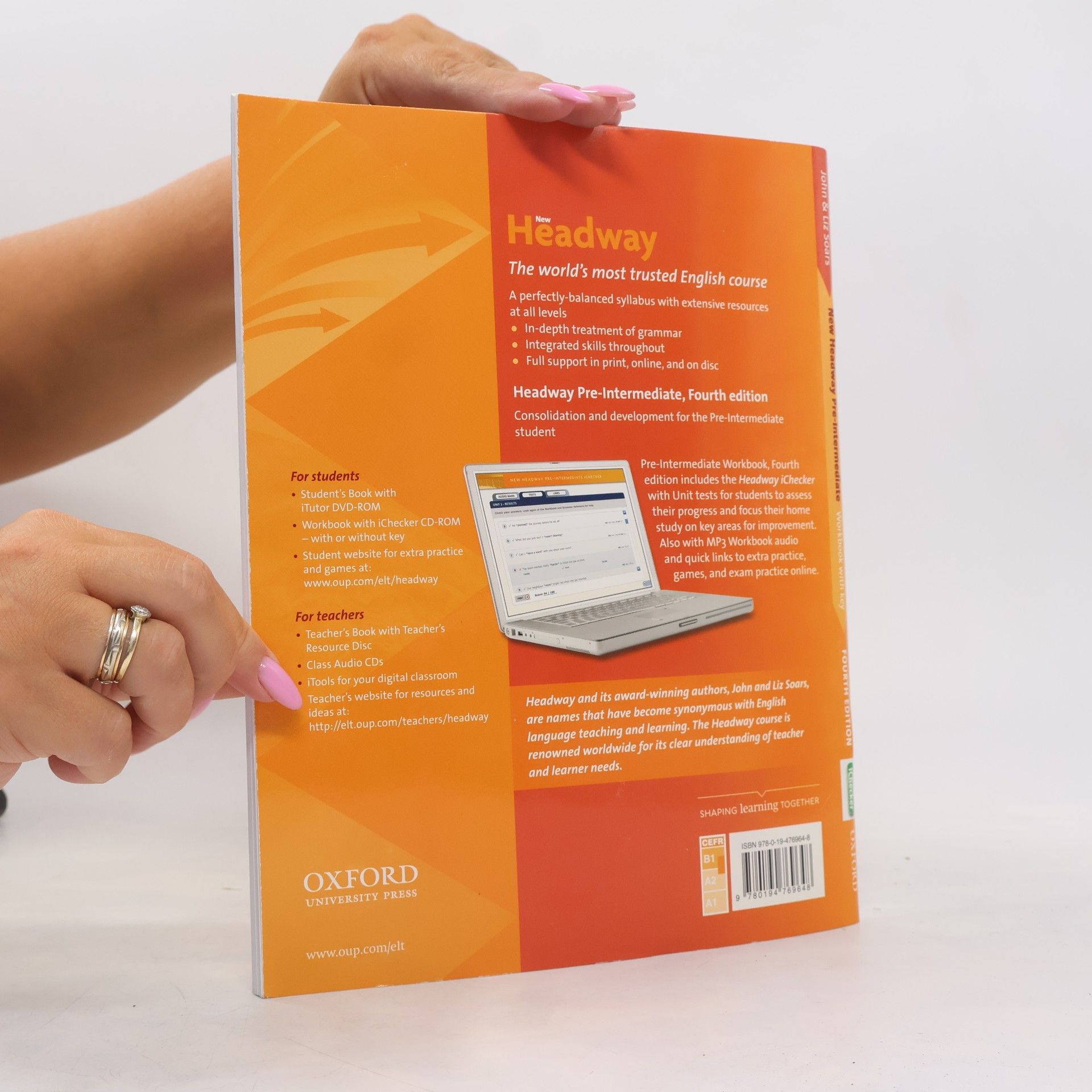 John Soars New Headway. Pre-Intermediate. Workbook with key