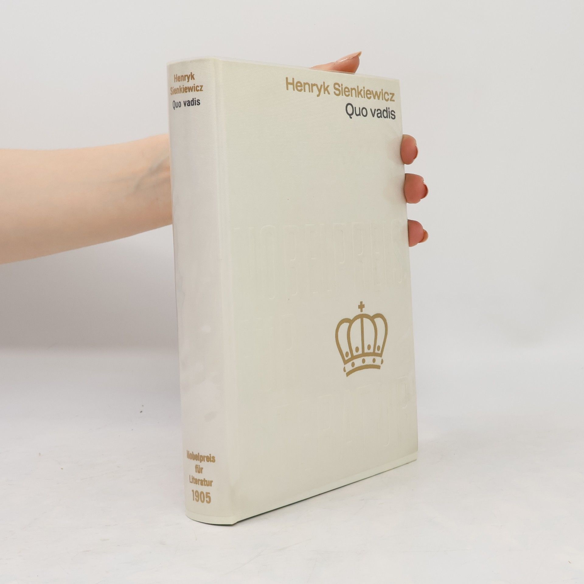 Nobelpreis für Literatur 1905. Quo vadis