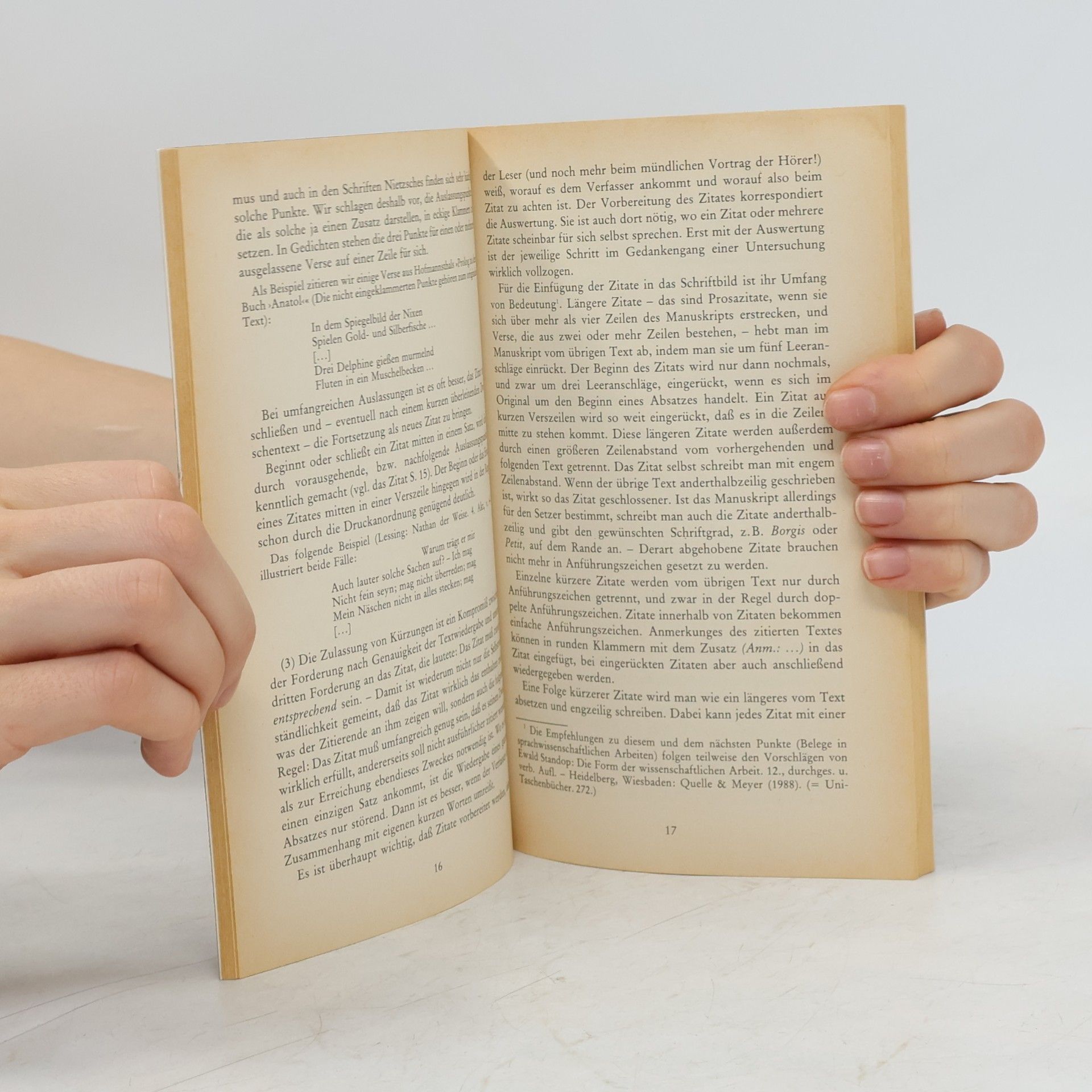Georg Bangen Die schriftliche Form germanistischer Arbeiten
