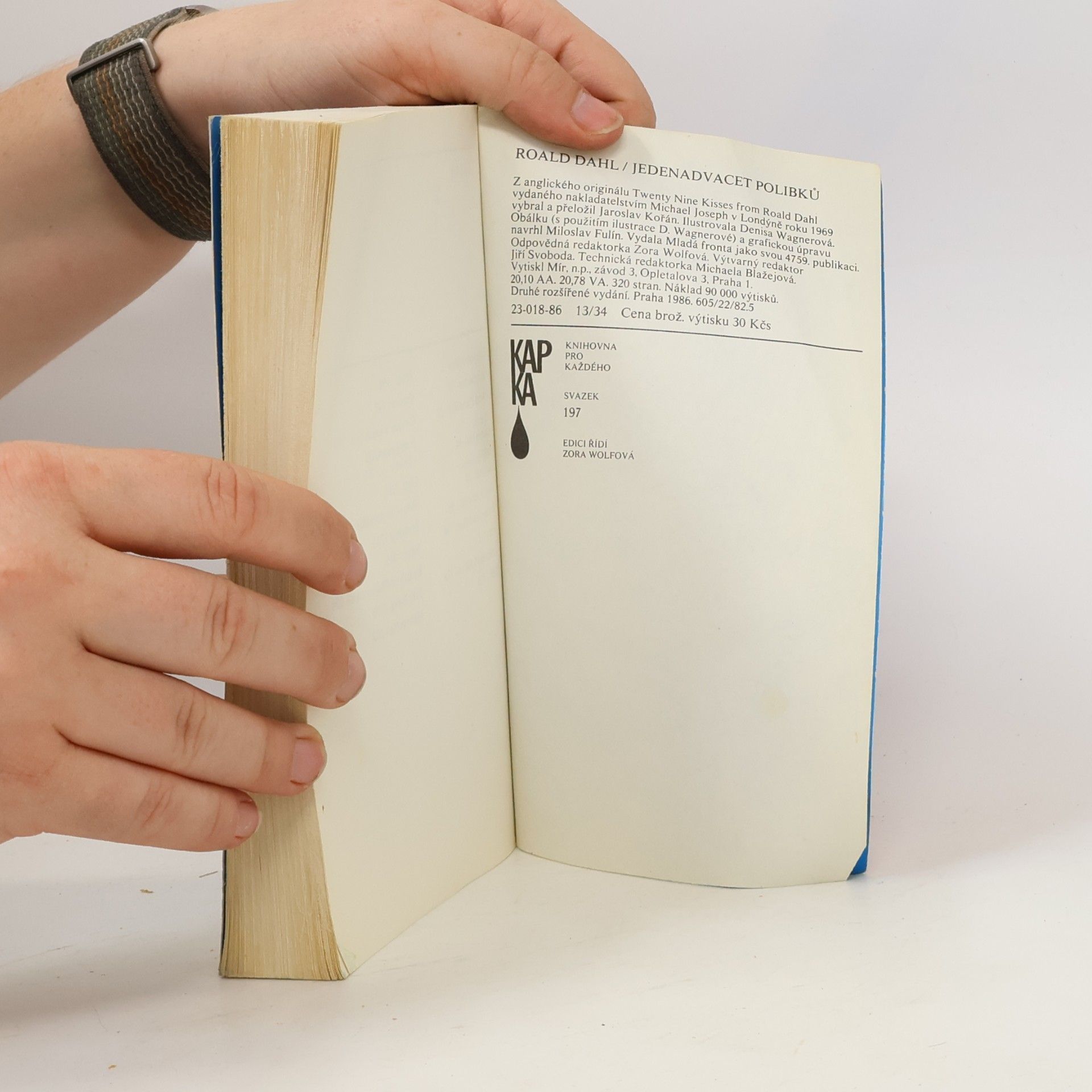 Roald Dahl Jedenadvacet polibků