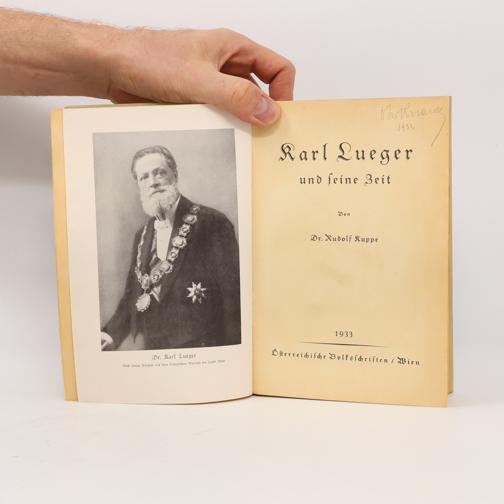 Rudolf Kuppe Karl Lueger und seine Zeit