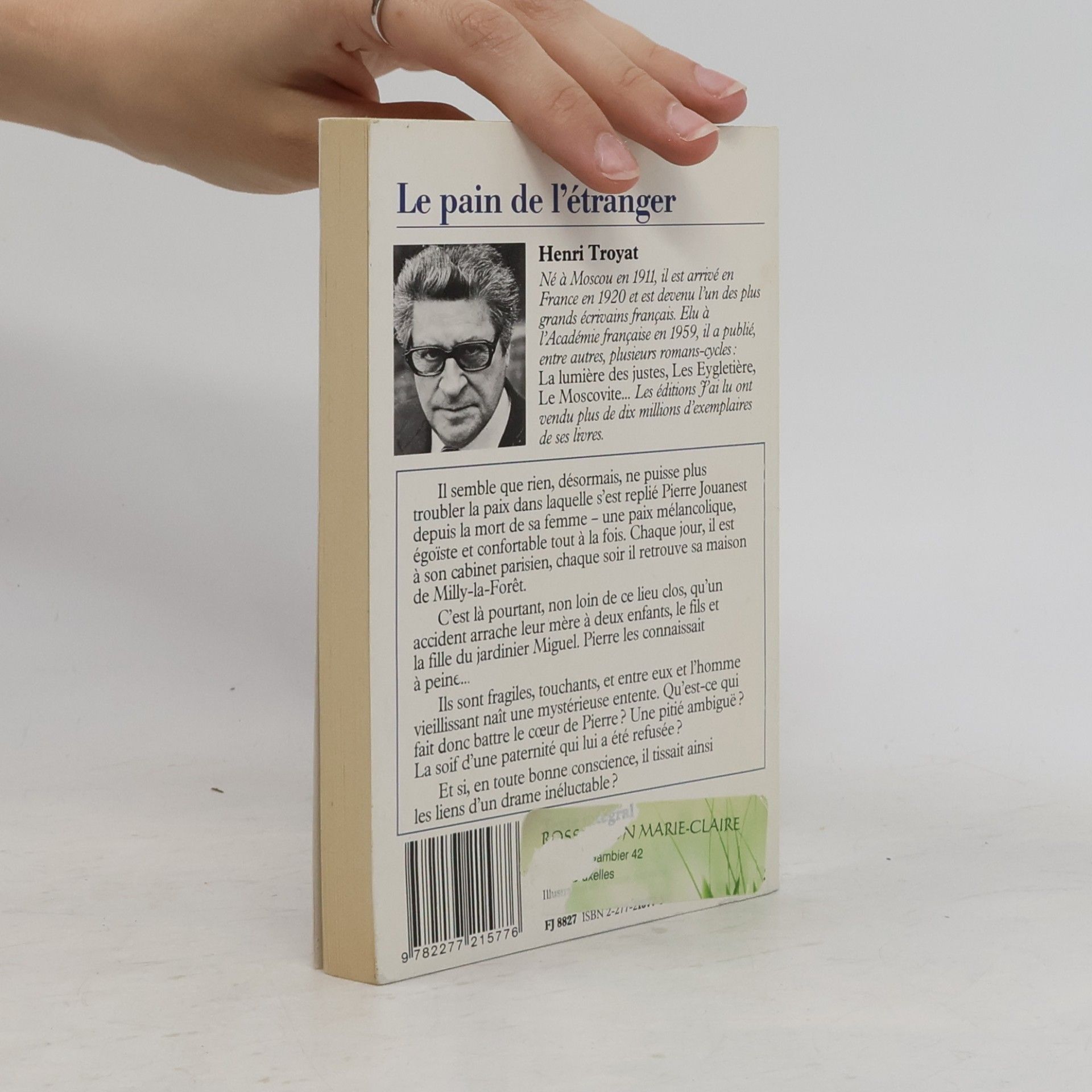 Henri Troyat J'AI LU: Le pain de l'étranger