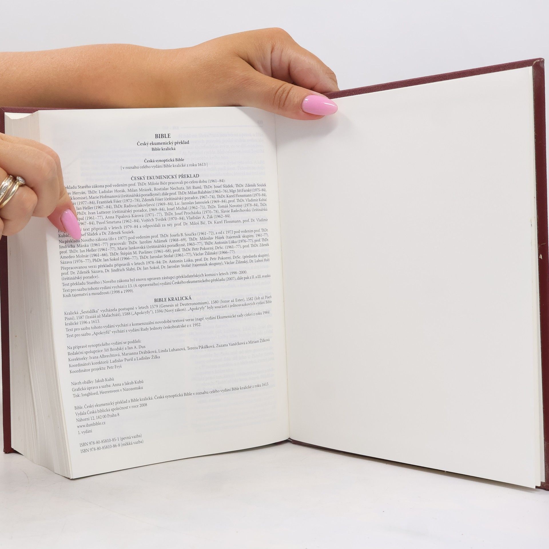 Miloš Bič Bible : český ekumenický překlad