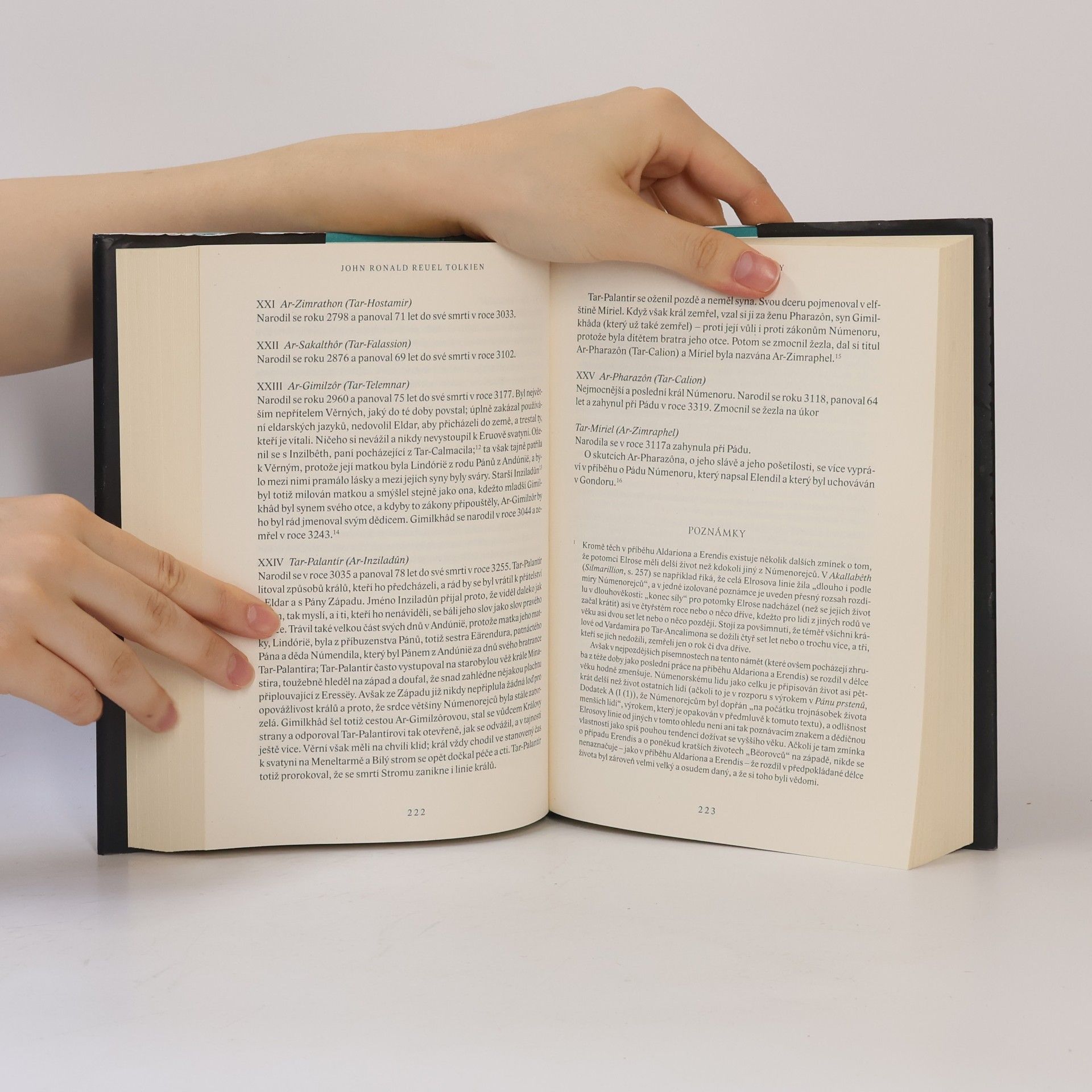 J. R. R. Tolkien Nedokončené příběhy Númenoru a Středozemě