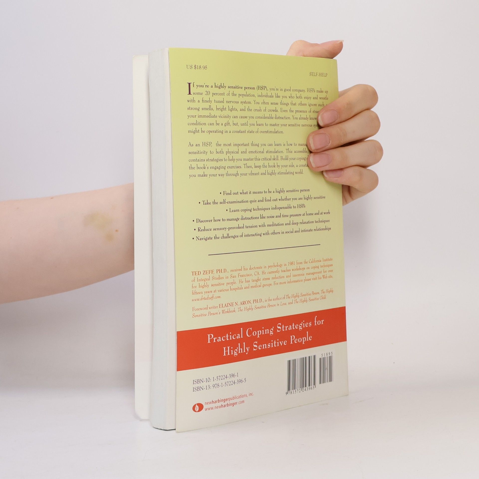Ted Zeff Highly Sensitive Person's Survival Guide