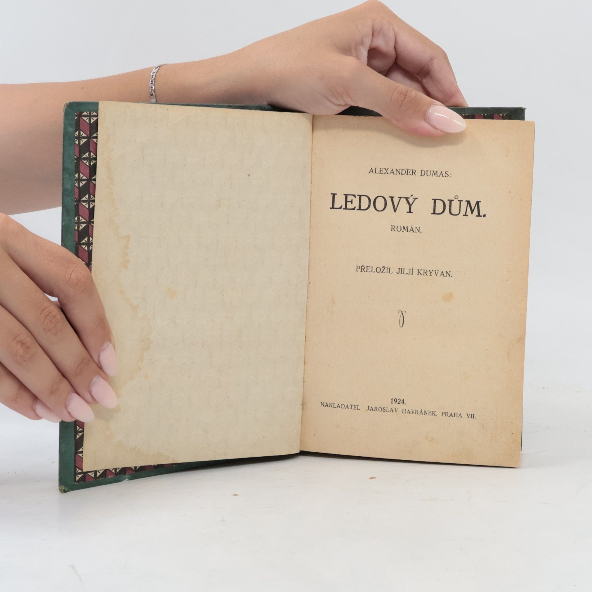 Alexandre Dumas Ledový dům