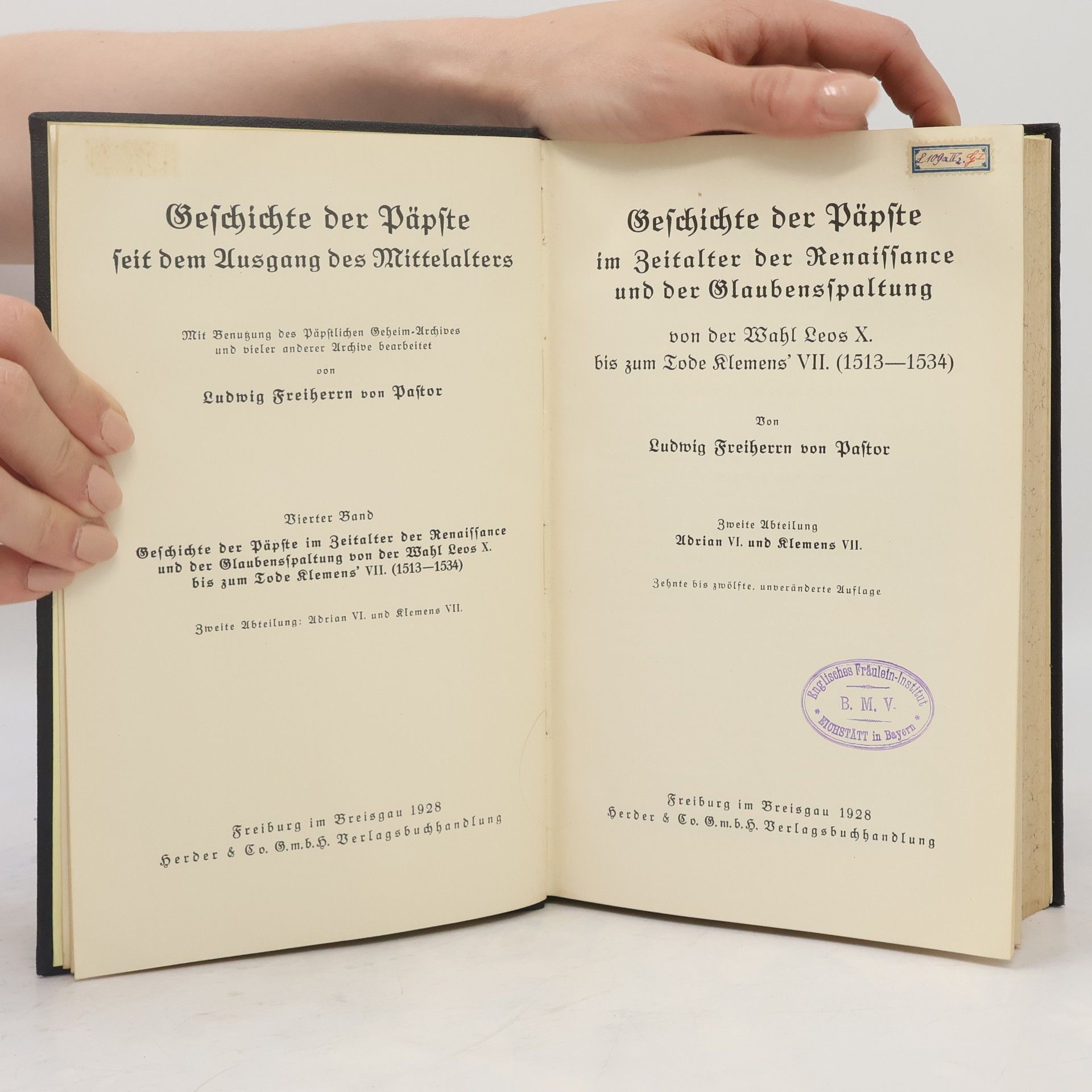 Autorenkollektiv Geschichte der Päpste IV/2