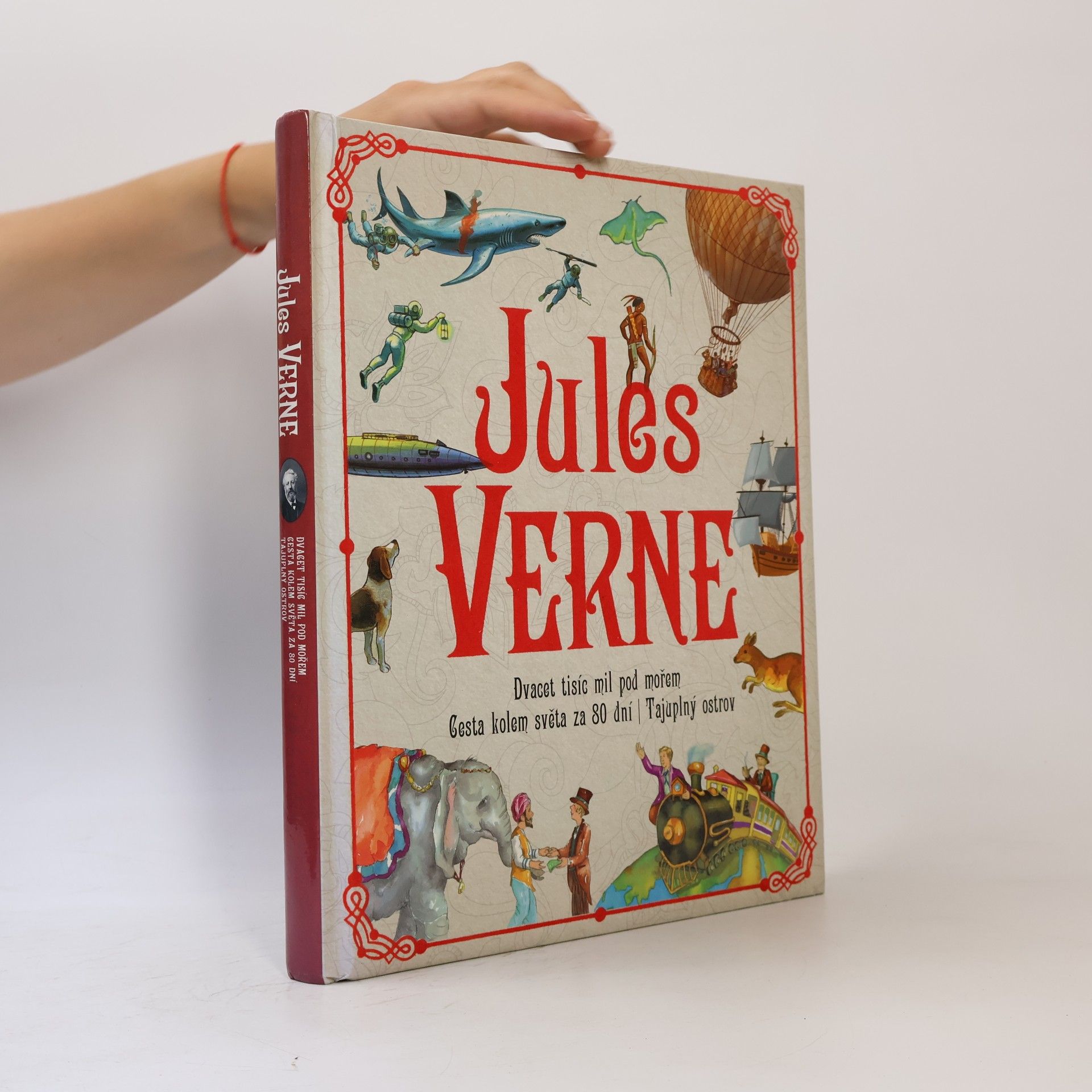 Jules Verne Dvacet tisíc mil pod mořem. Cesta kolem světa za 80 dní. Tajuplný ostrov