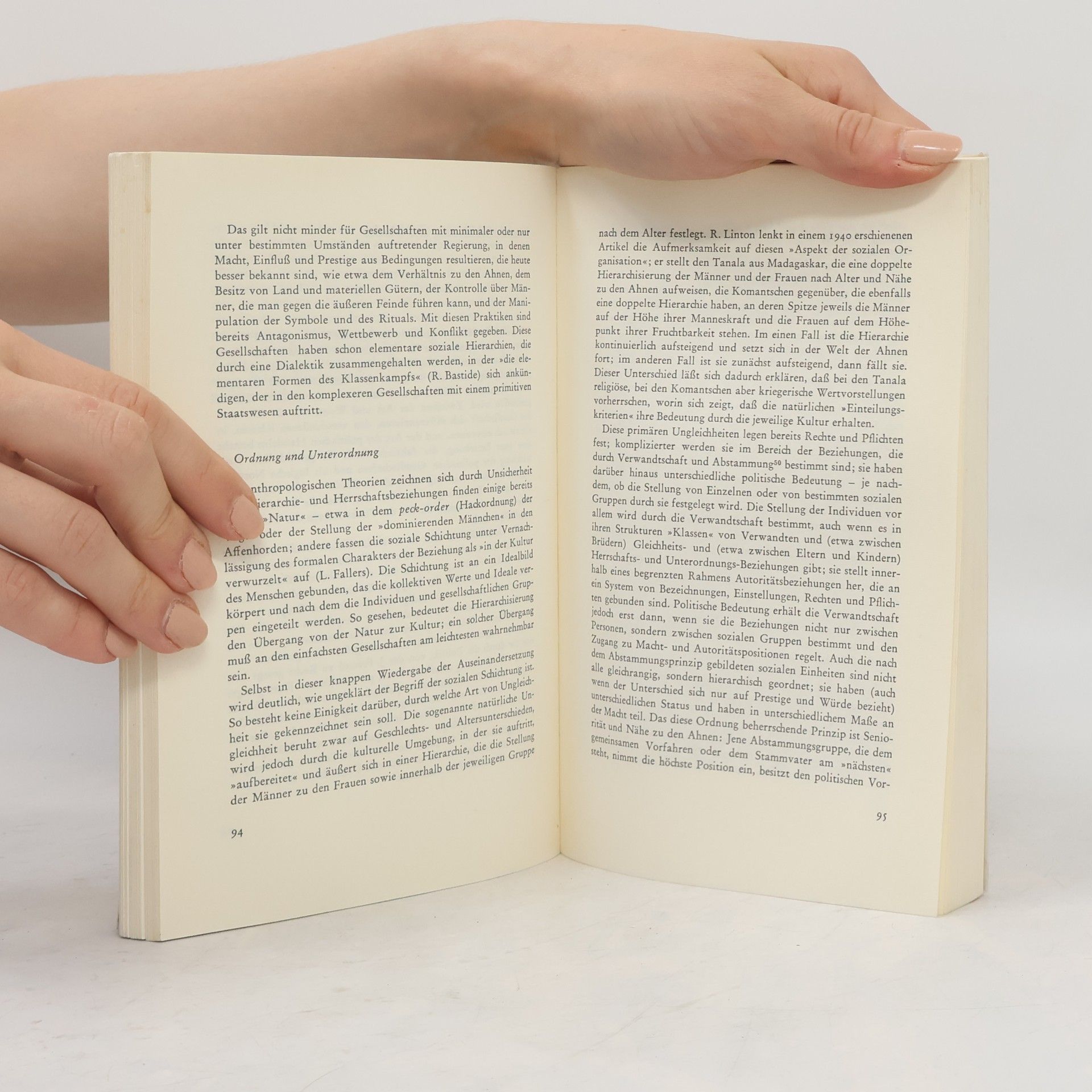 Georges Balandier Politische Anthropologie