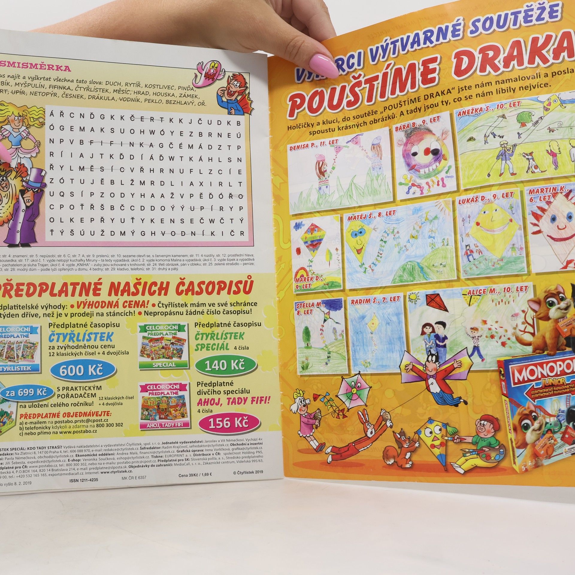 Various authors Čtyřlístek Speciál. Kdo to tady straší? 1/2019