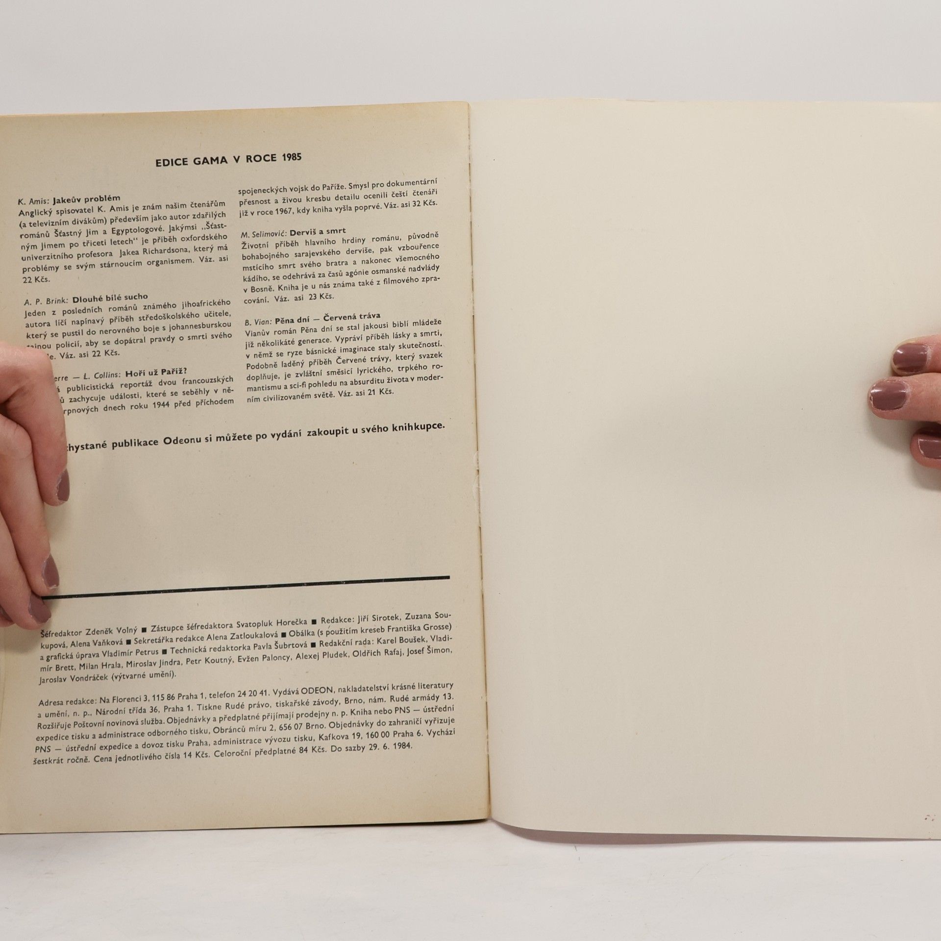 Autores varios Světová literatura 6/1984