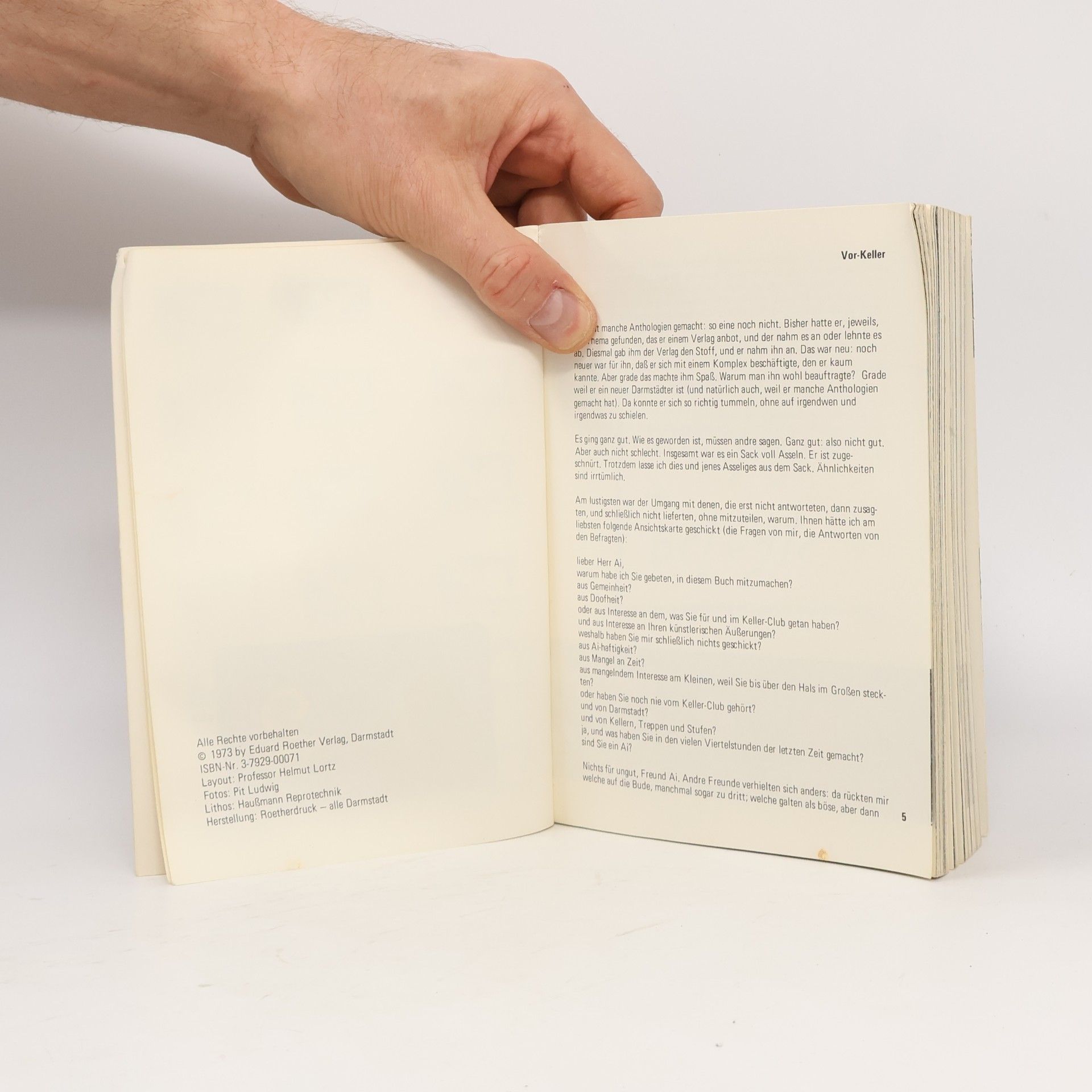 Autorenkollektiv Das Kellerbuch