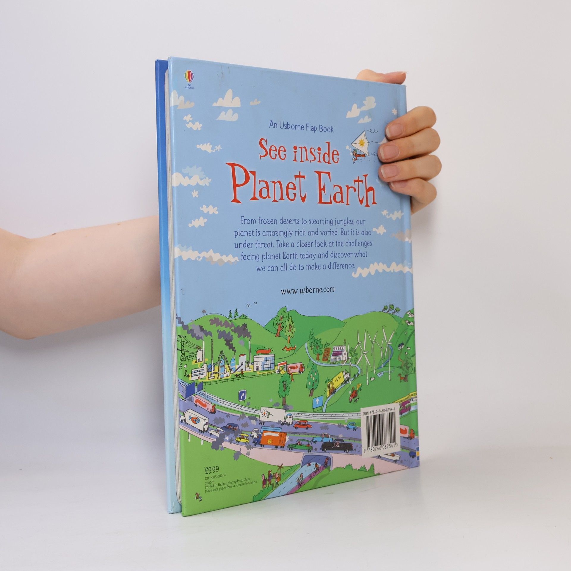 Katie Daynes An Usborne flap book see inside planet Earth : with over 80 flaps to lift