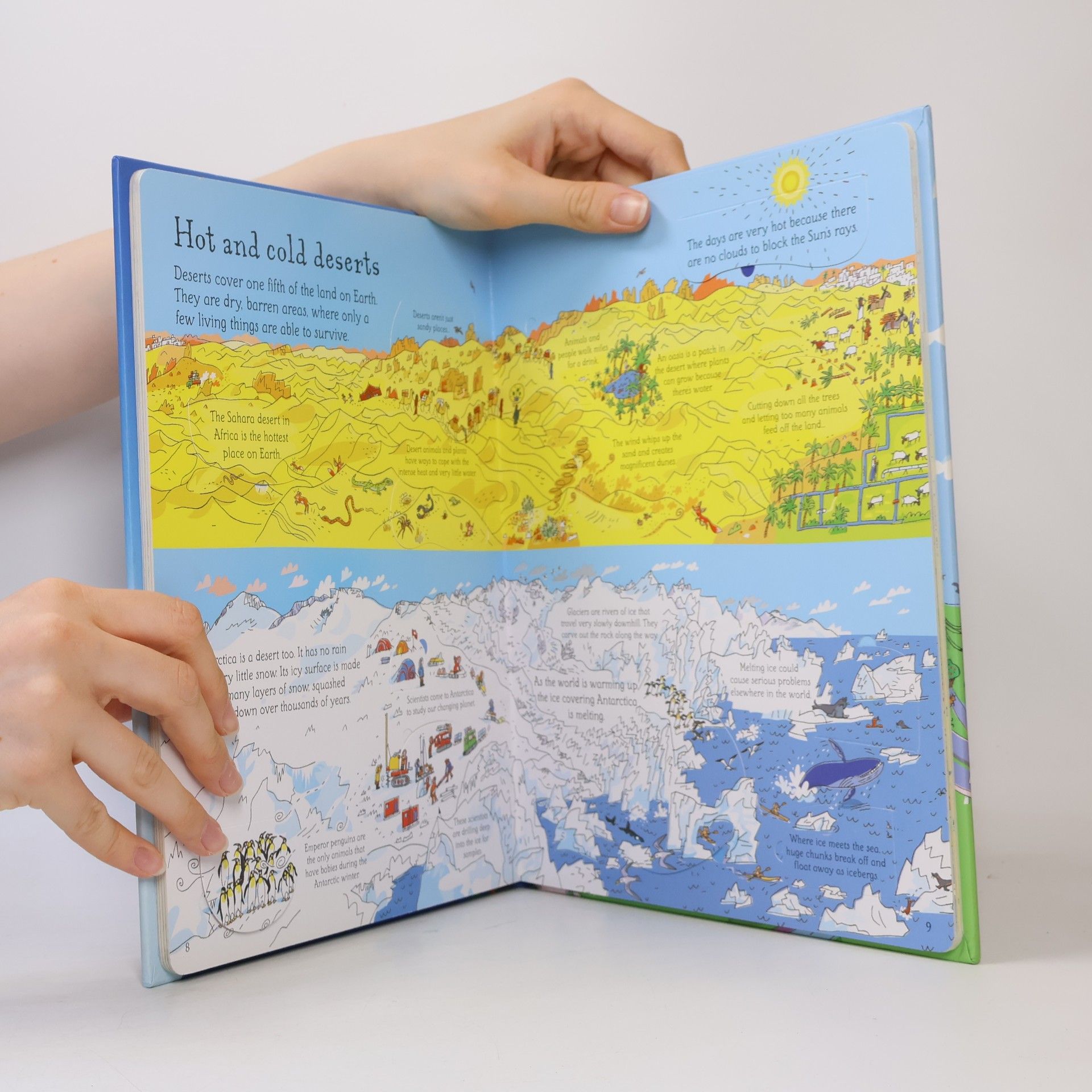 Katie Daynes An Usborne flap book see inside planet Earth : with over 80 flaps to lift