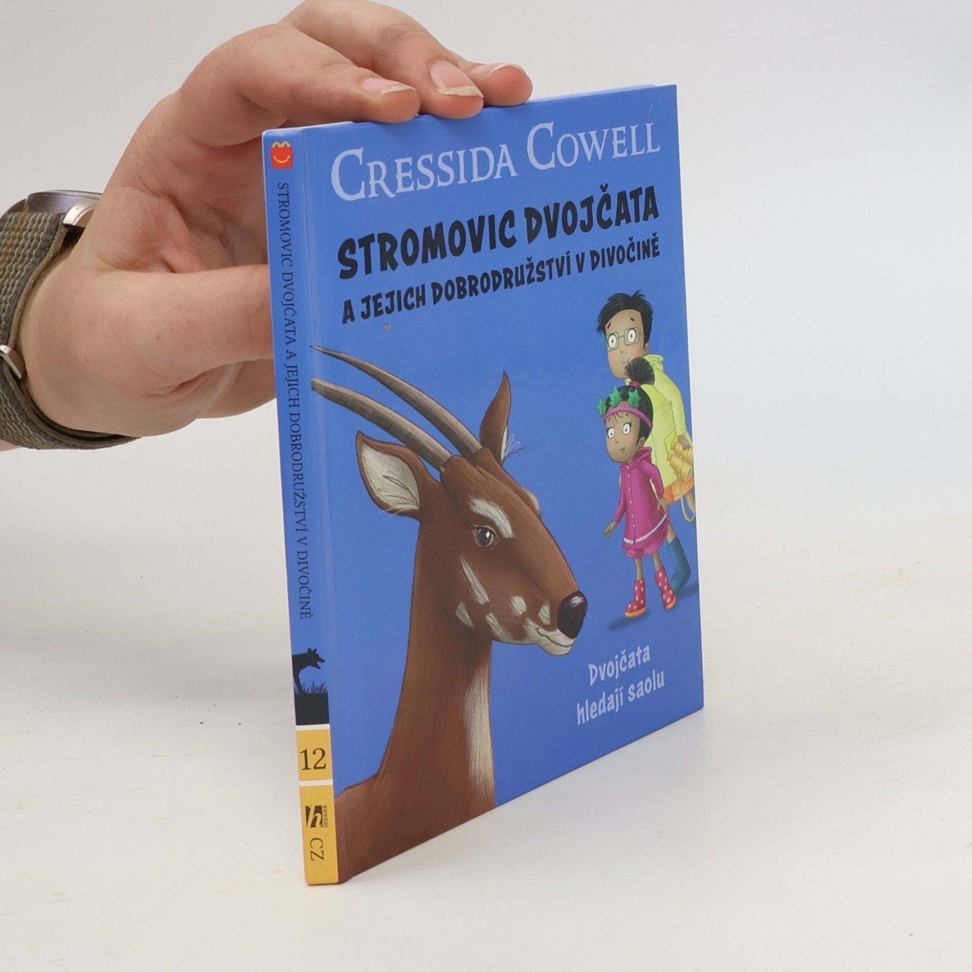 Cressida Cowell Stromovic dvojčata a jejich dobrodružství v divočině. Dvojčata hledají saolu