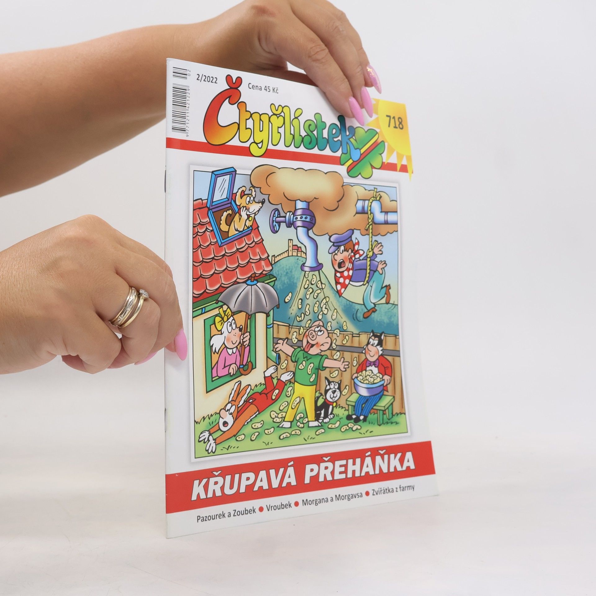 Various authors Čtyřlístek 718. 2/2022. Křupavá přeháňka