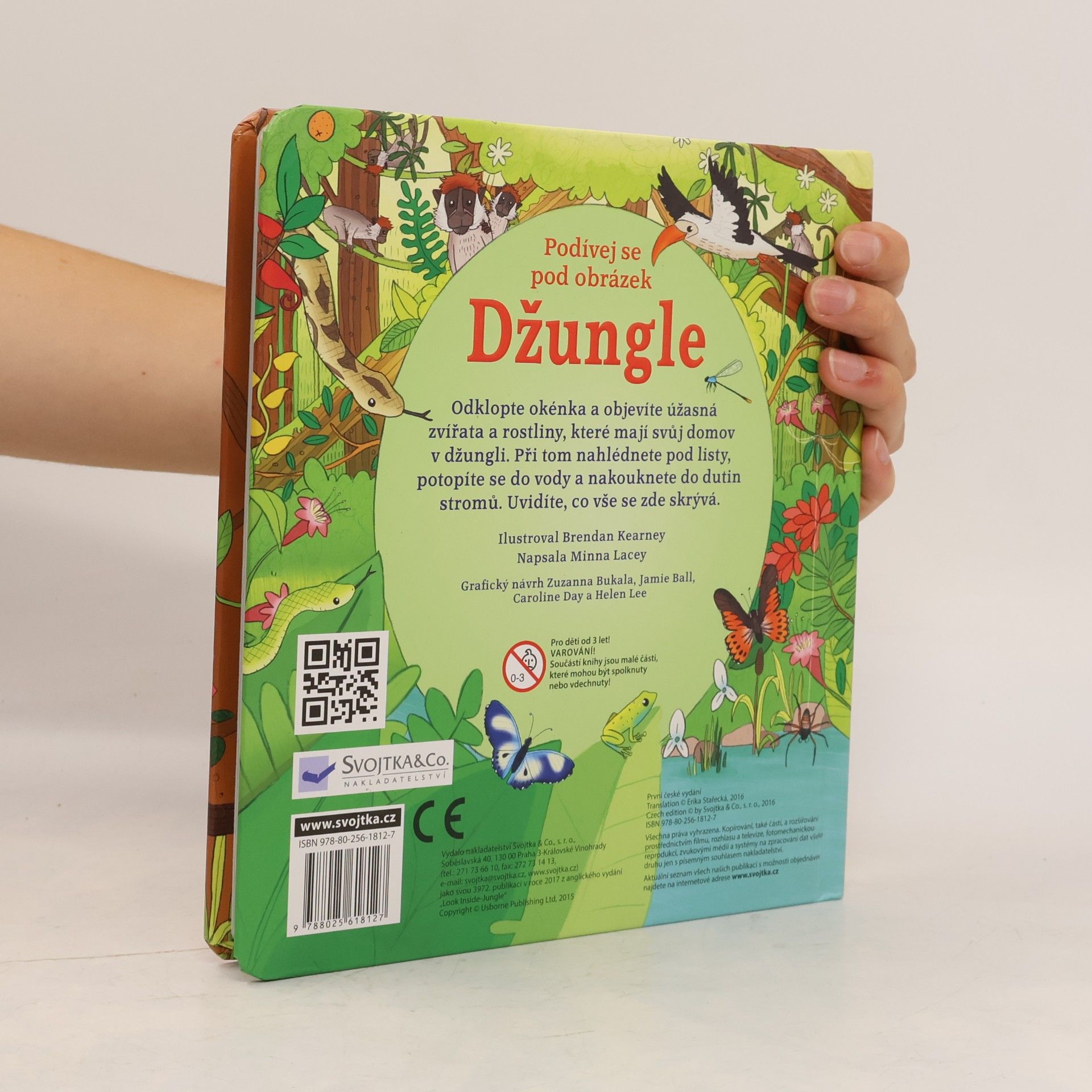 Minna Lacey Džungle - Podívej se pod obrázek