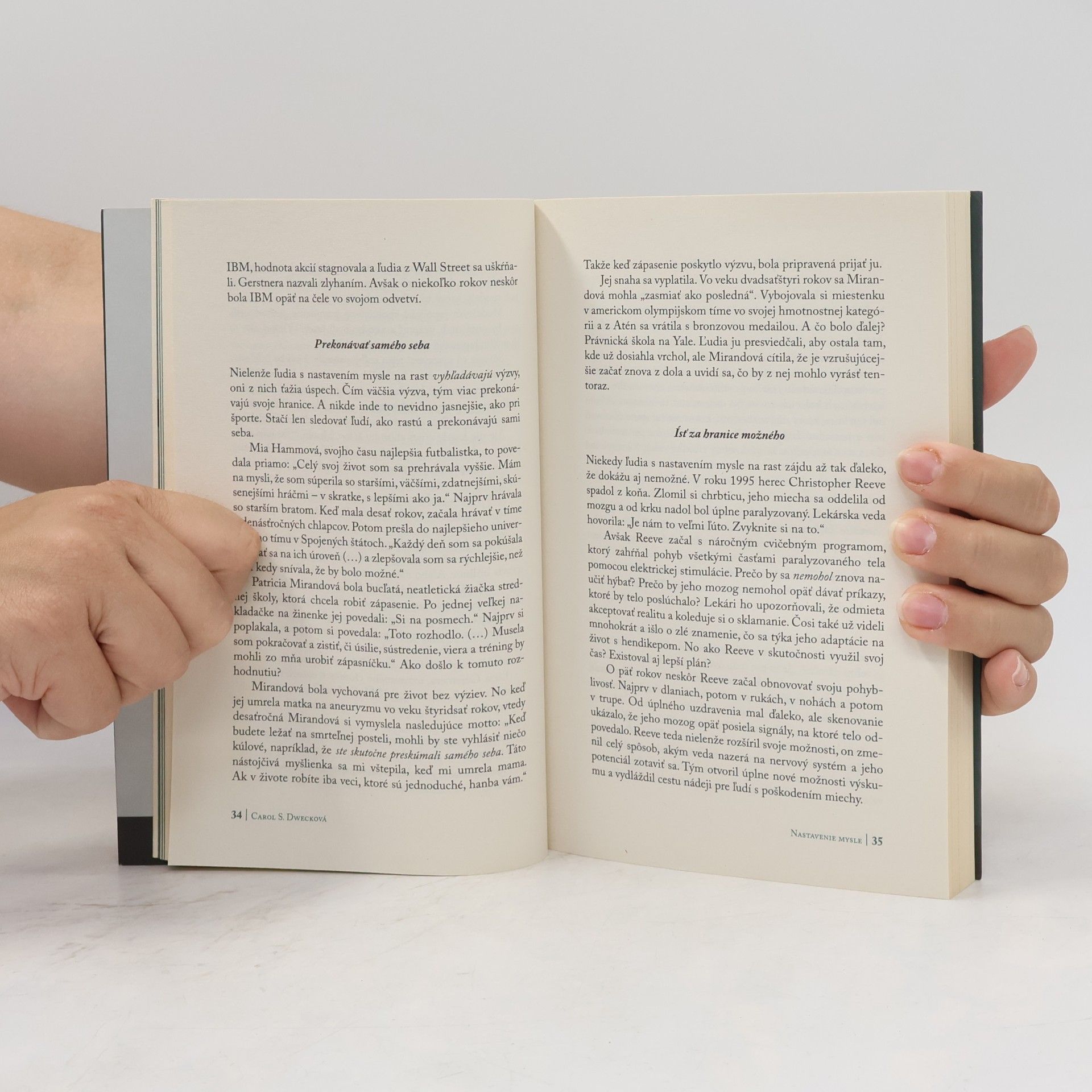 Carol Dweck Nastavenie mysle – Nová psychológia úspechu