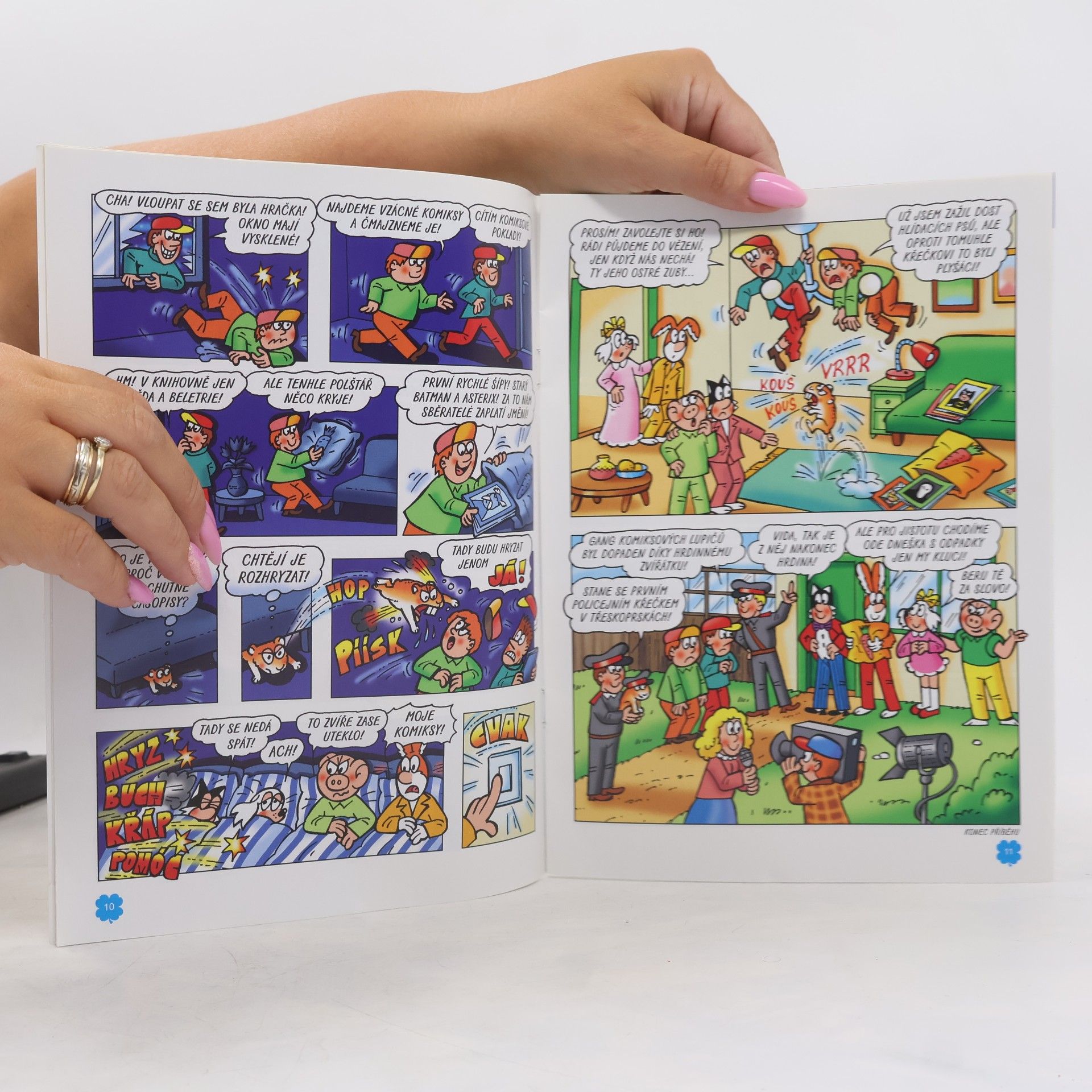 Collectif d'auteurs Čtyřlístek 749. 1/2024. Léčka na křečka
