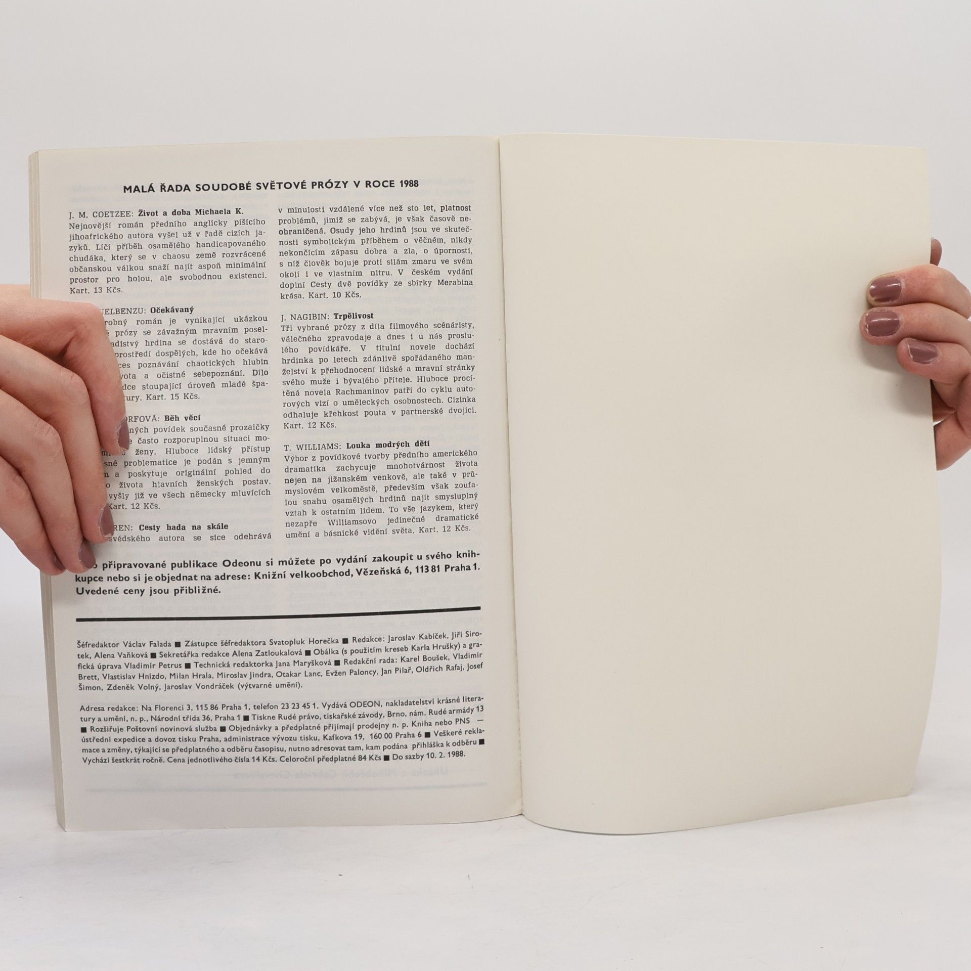 Autores varios Světová literatura 88 4. díl