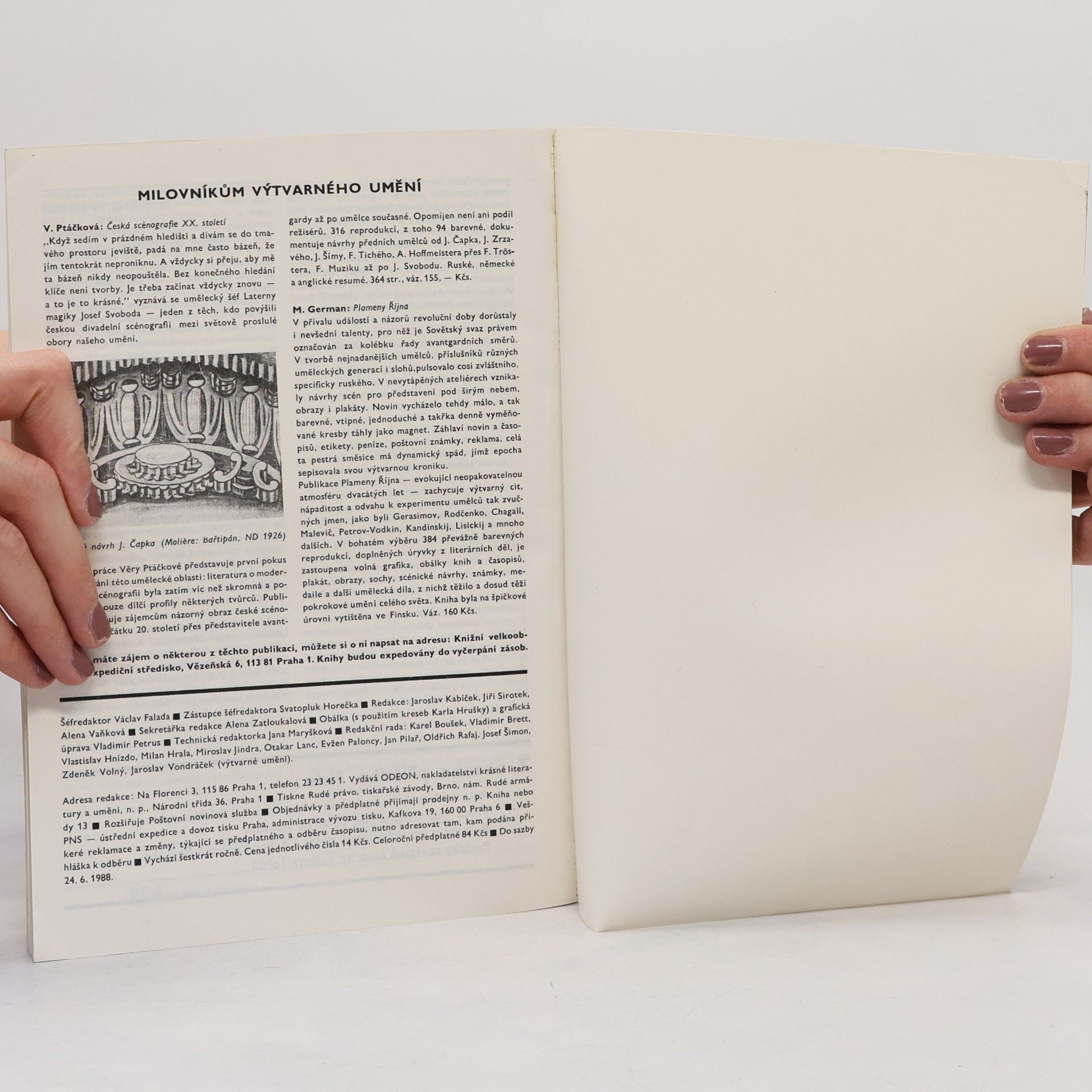 Kolektív autorov Světová literatura 6/88