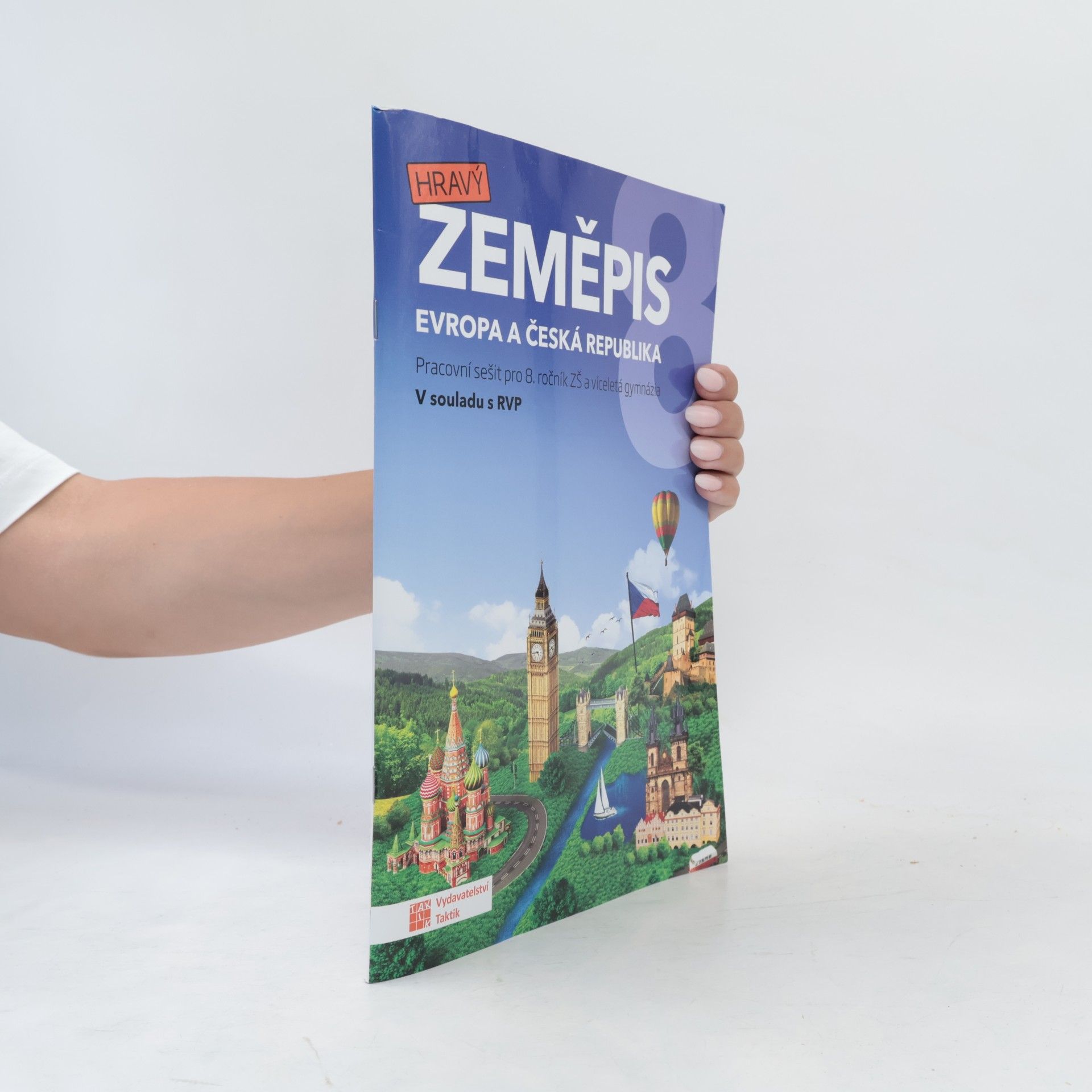 Kolektiv autorů Hravý zeměpis 8. Evropa a Česká republika. Pracovní sešit