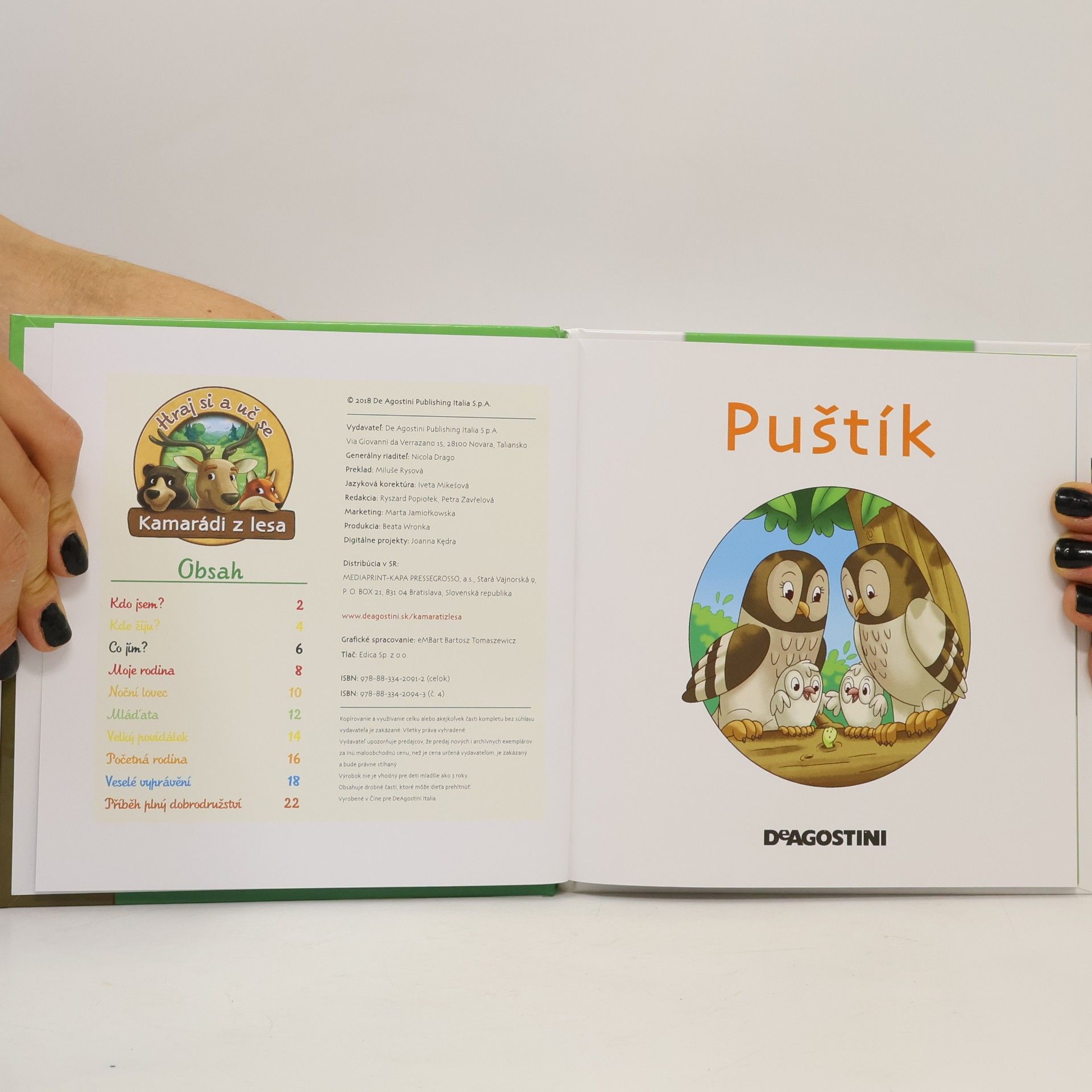 Kolektiv autorů Bydlím v lese 4. Puštík