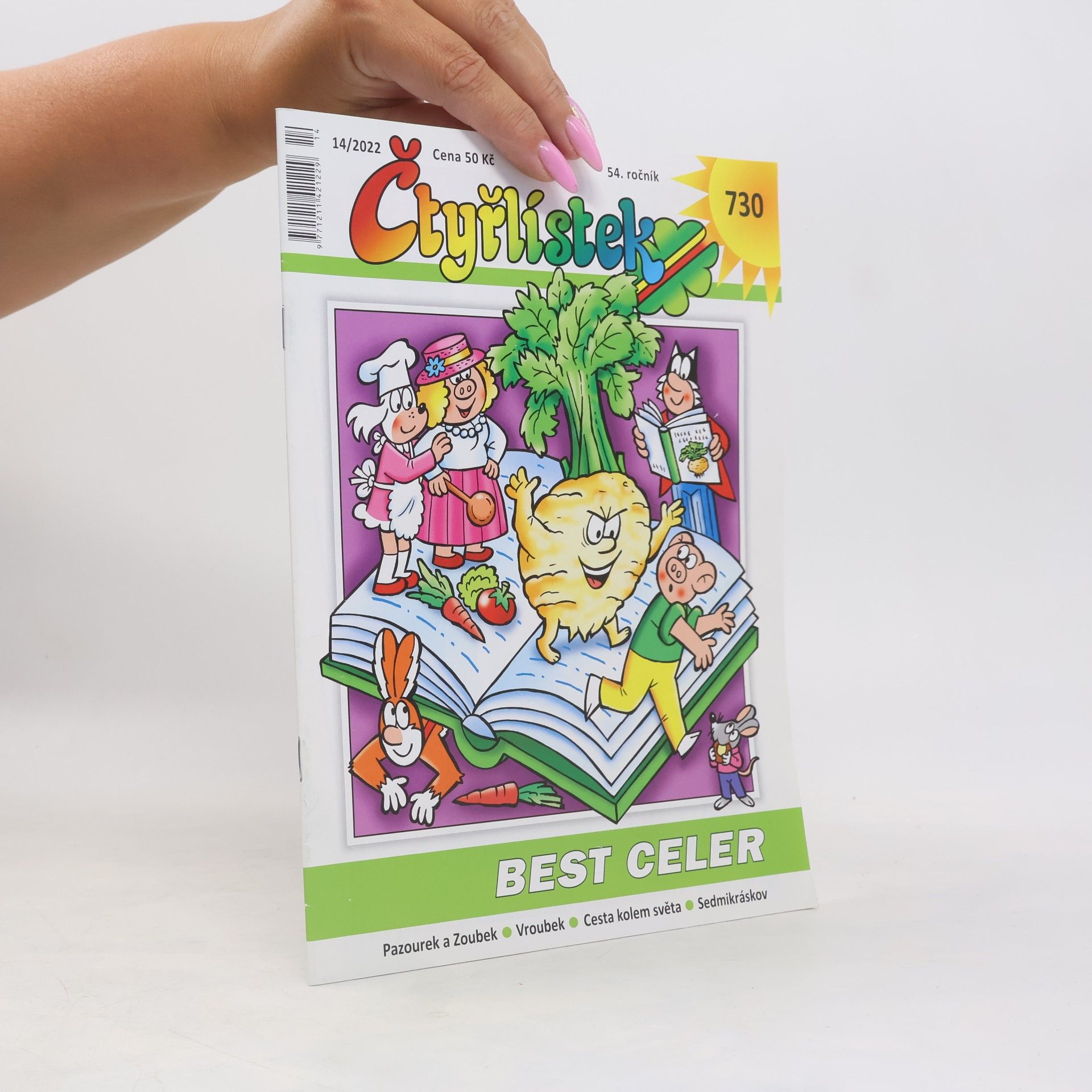 Various authors Čtyřlístek 14/2022. 730. Best celer