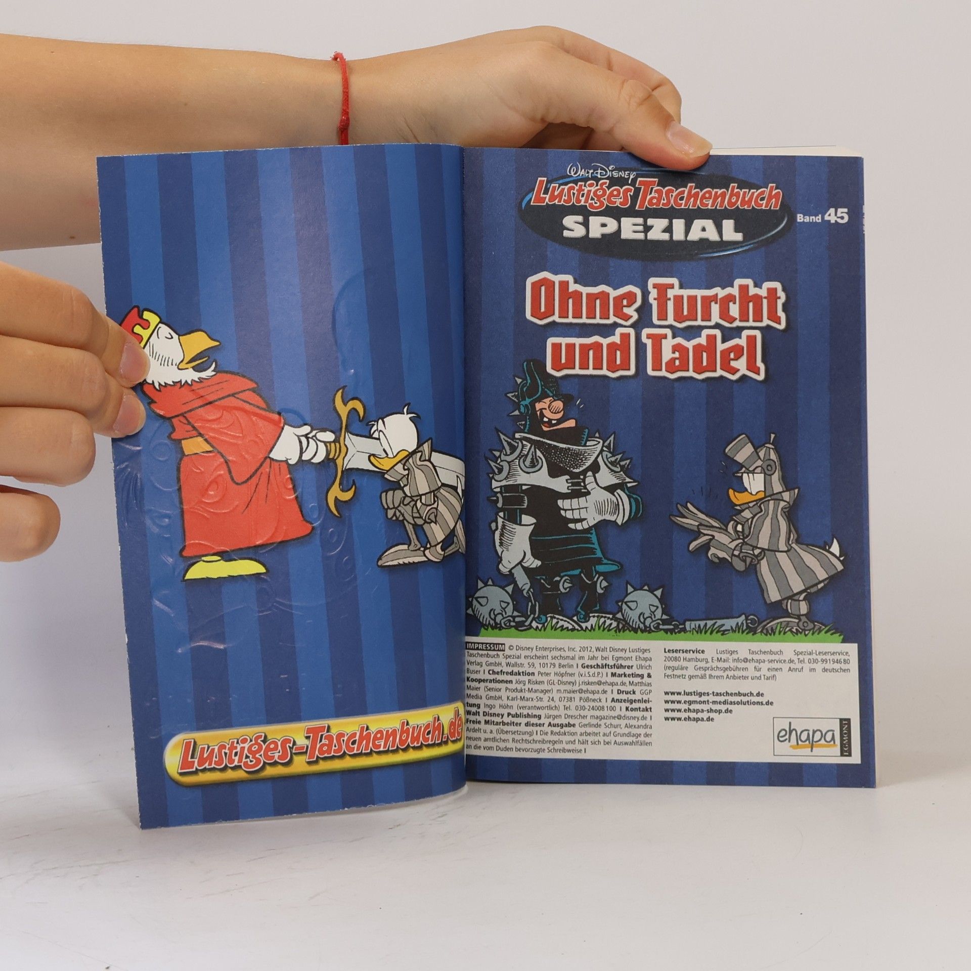 Walt Disney Lustiges Taschenbuch Spezial 45: Ohne Furcht und Tadel