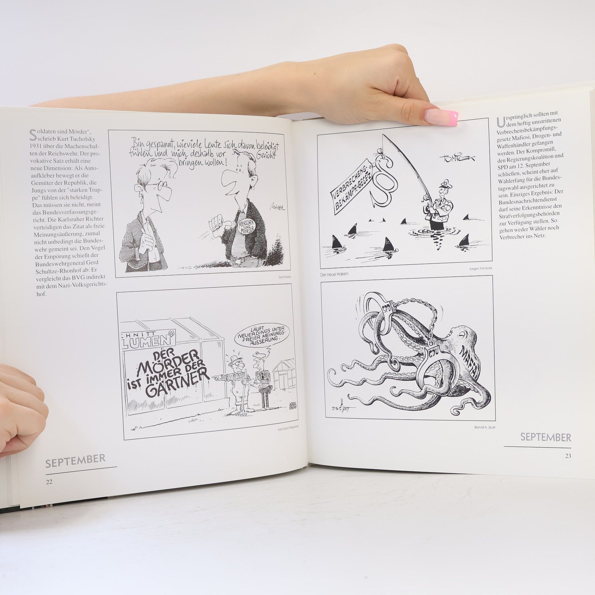 Klaus Bresser Die Karikaturen des Jahres