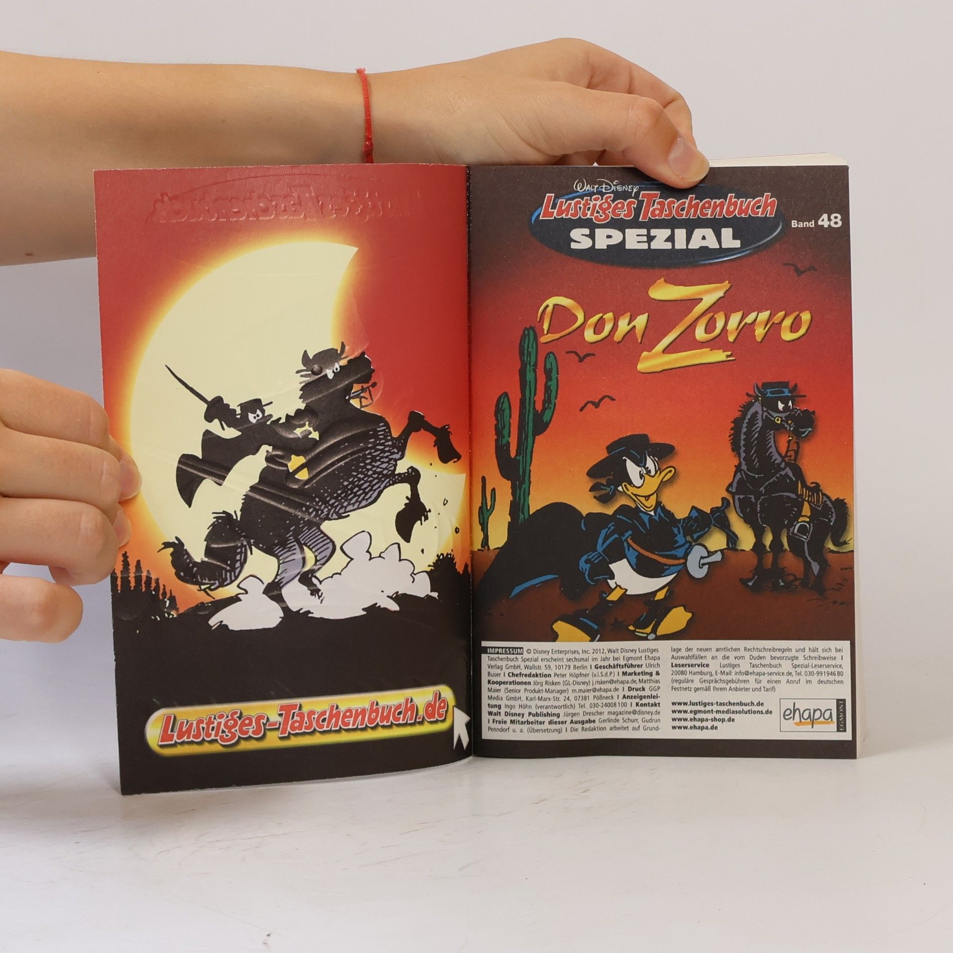 Walt Disney Lustiges Taschenbuch Spezial 48. Don Zorro