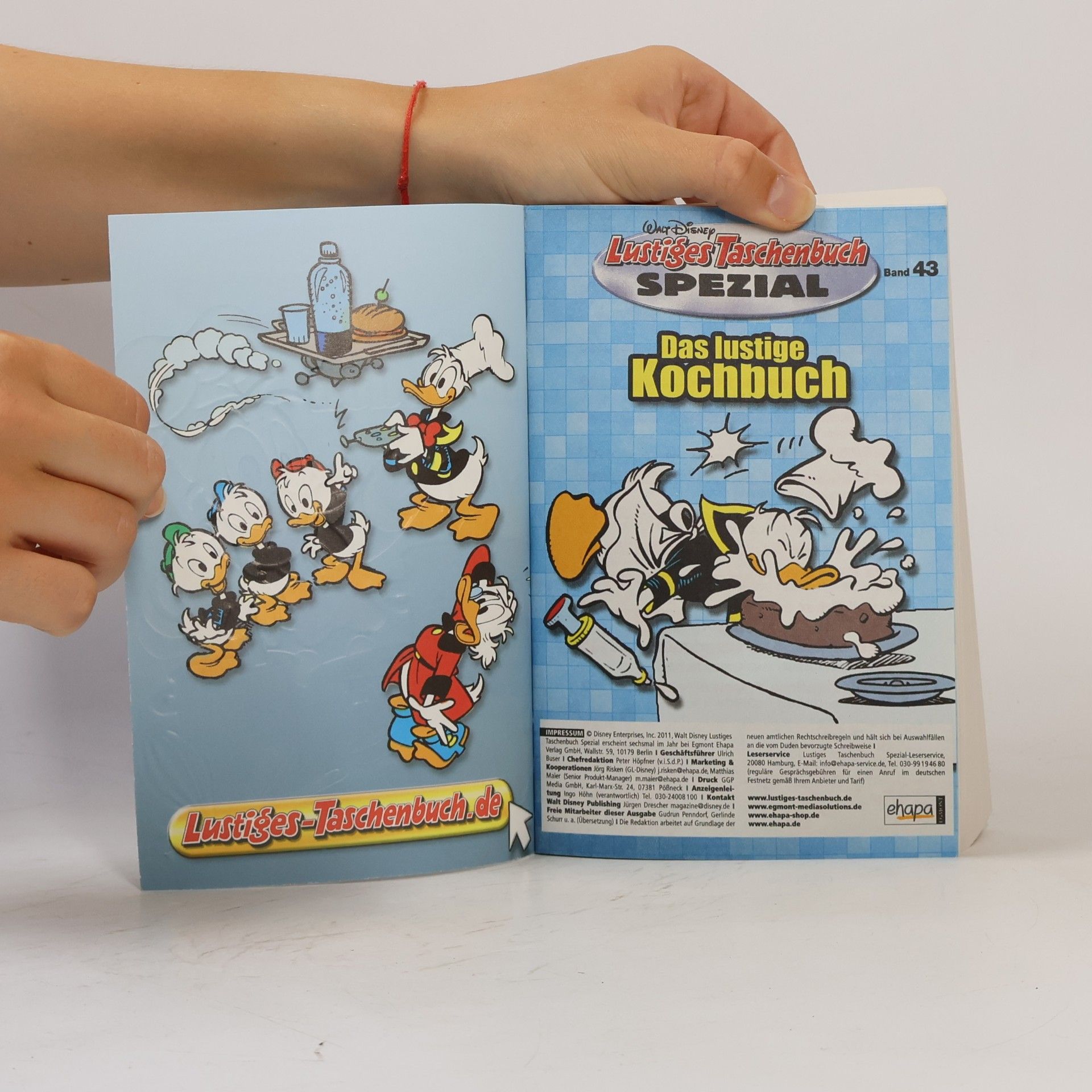 Walt Disney Lustiges Taschenbuch Spezial 43. Das lustige Kochbuch