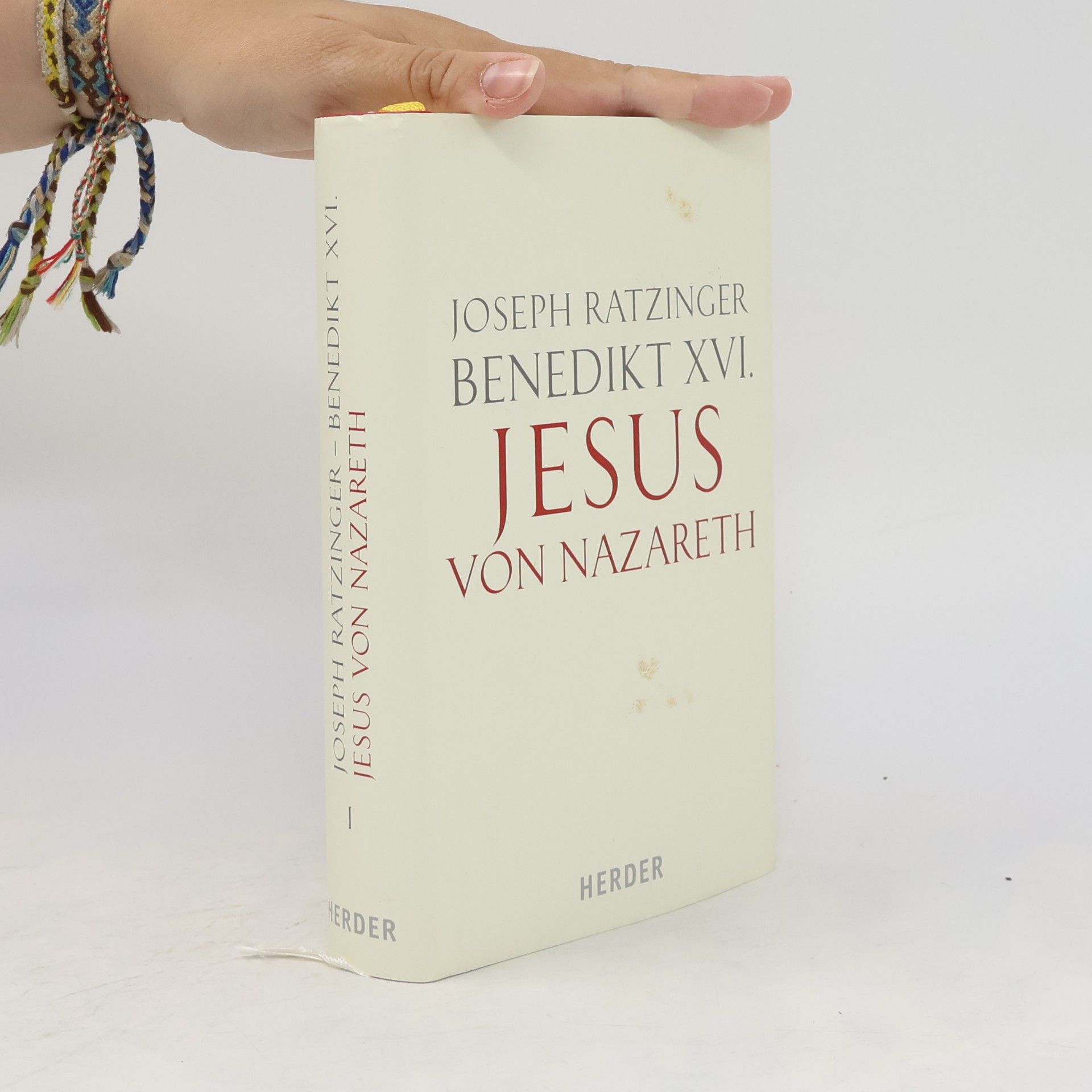 Joseph Ratzinger Jesus von Nazareth. Erster Teil, Von der Taufe im Jordan bis zur Verklärung