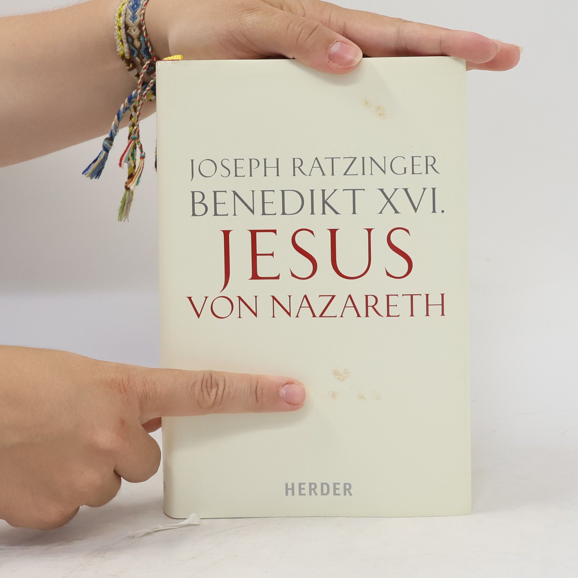 Joseph Ratzinger Jesus von Nazareth. Erster Teil, Von der Taufe im Jordan bis zur Verklärung