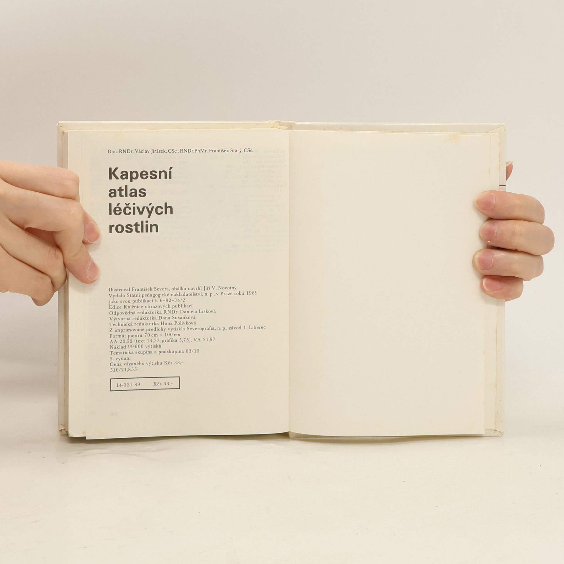 Václav Jirásek Kapesní atlas léčivých rostlin