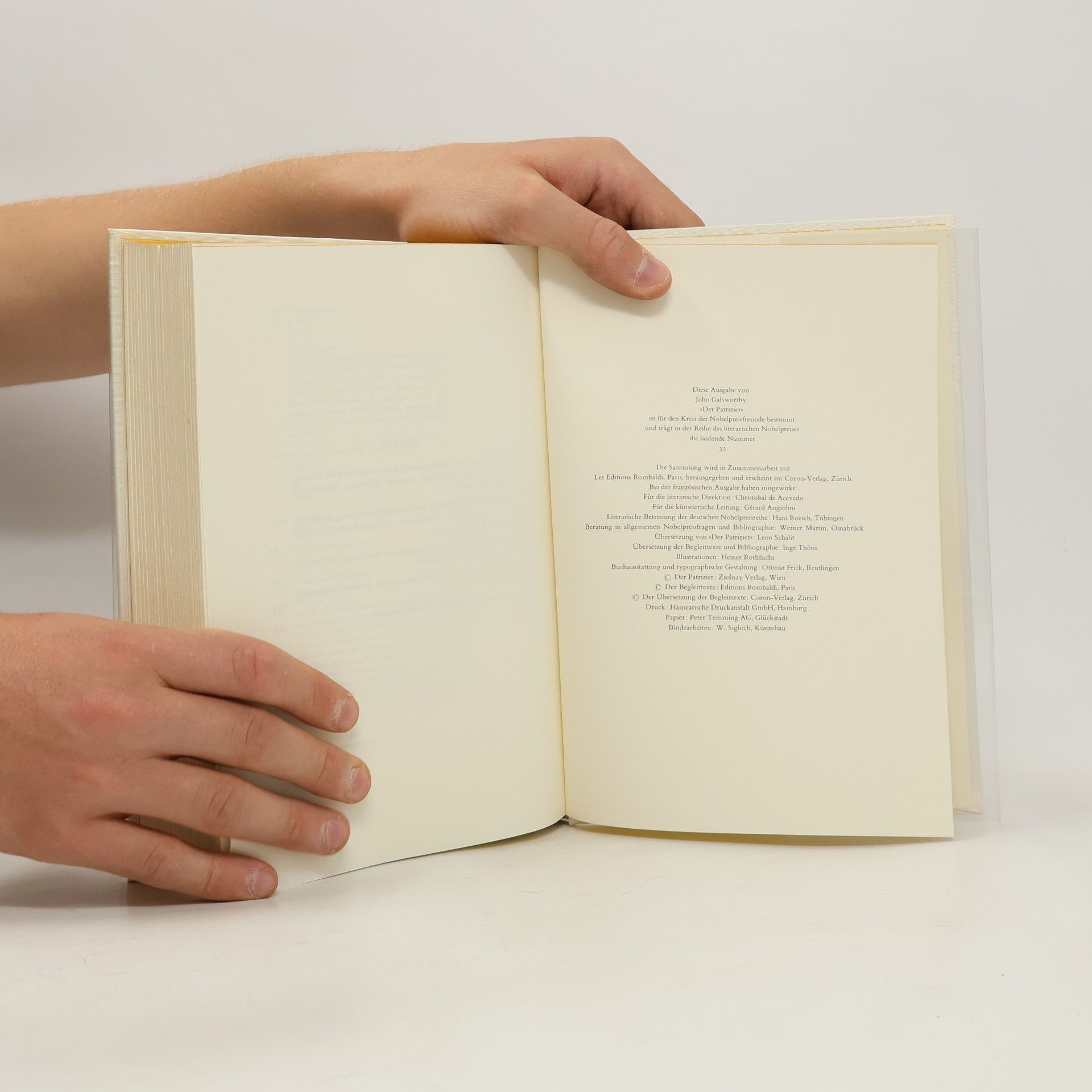 John Galsworthy Der Patrizier