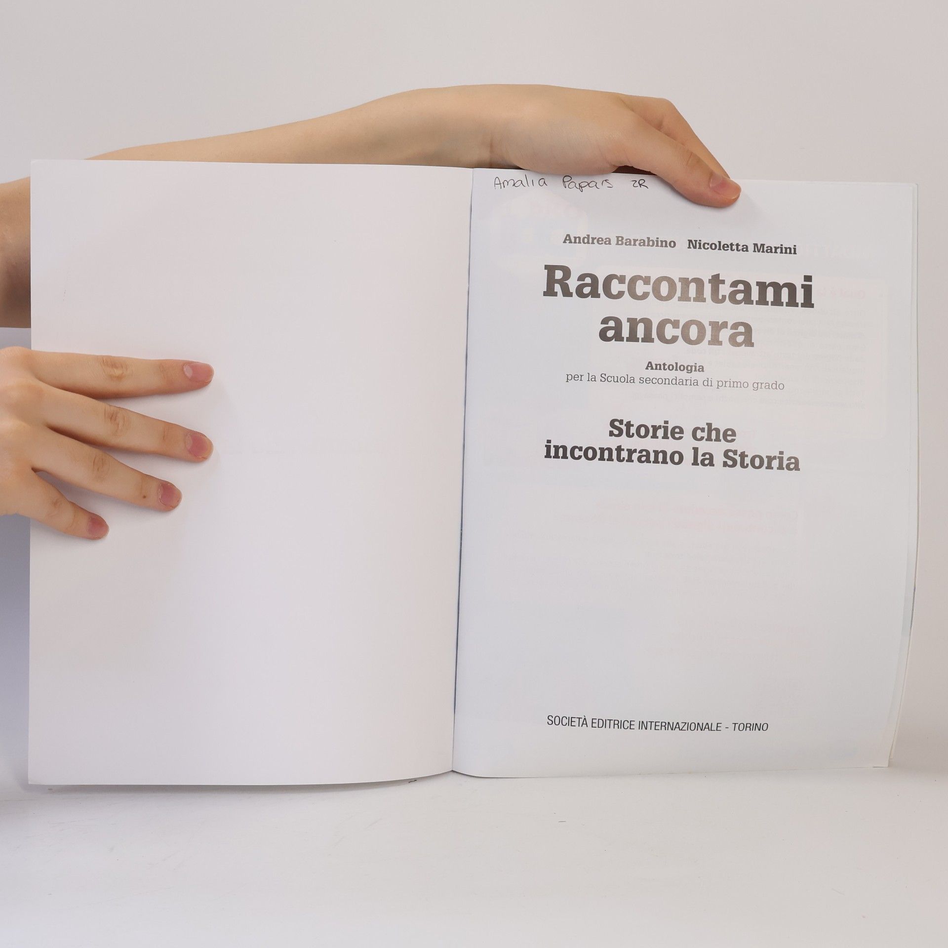 Andrea Barabino Raccontami ancora