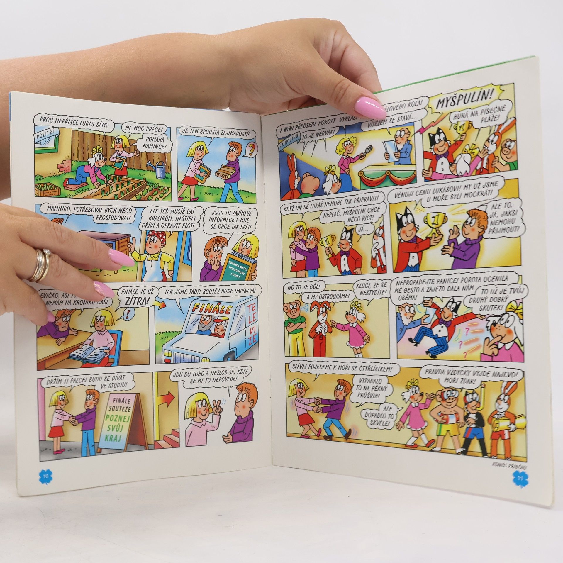Autorenkollektiv Čtyřlístek 668, 8/2019. Dobrý skutek