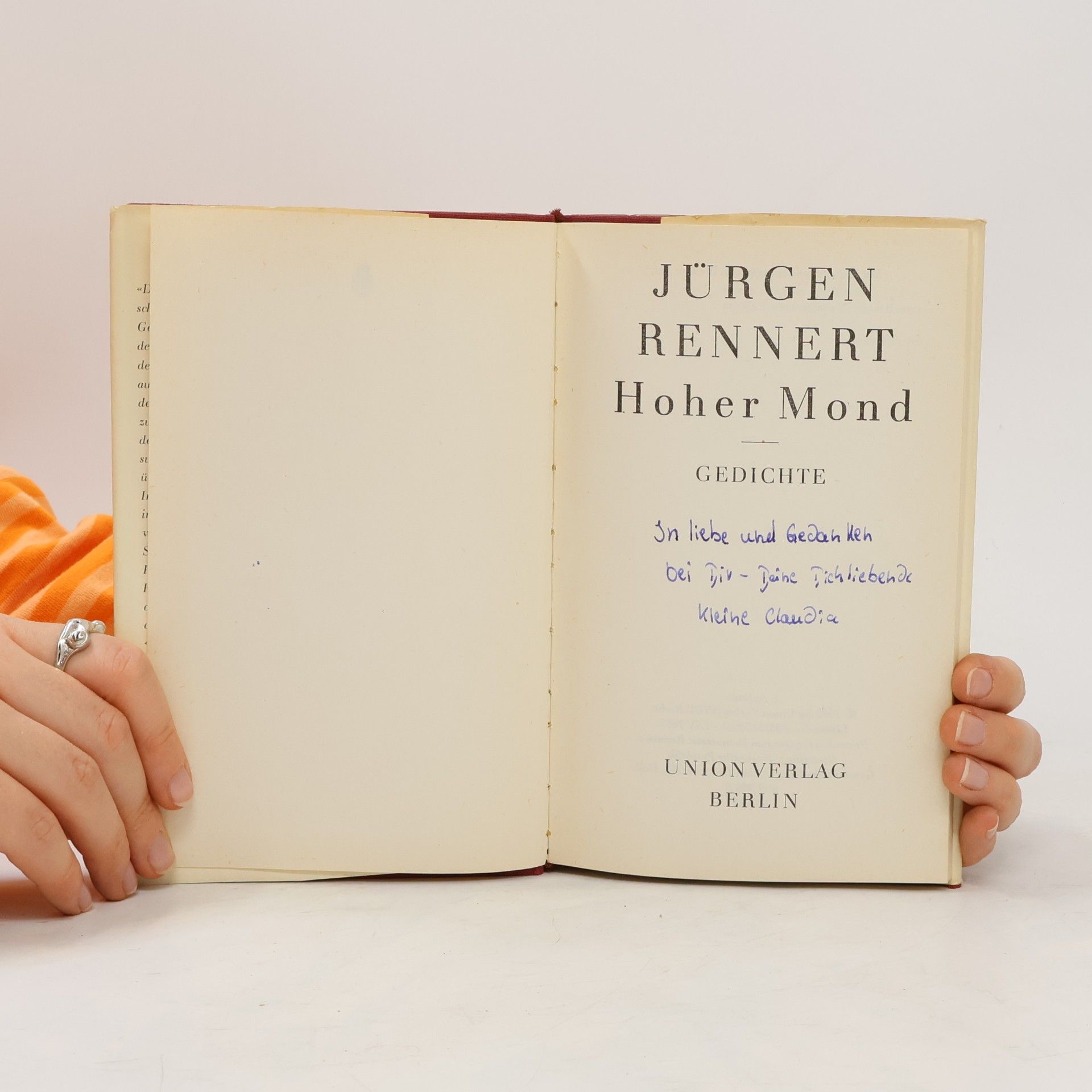 Jürgen Rennert Hoher Mond.
