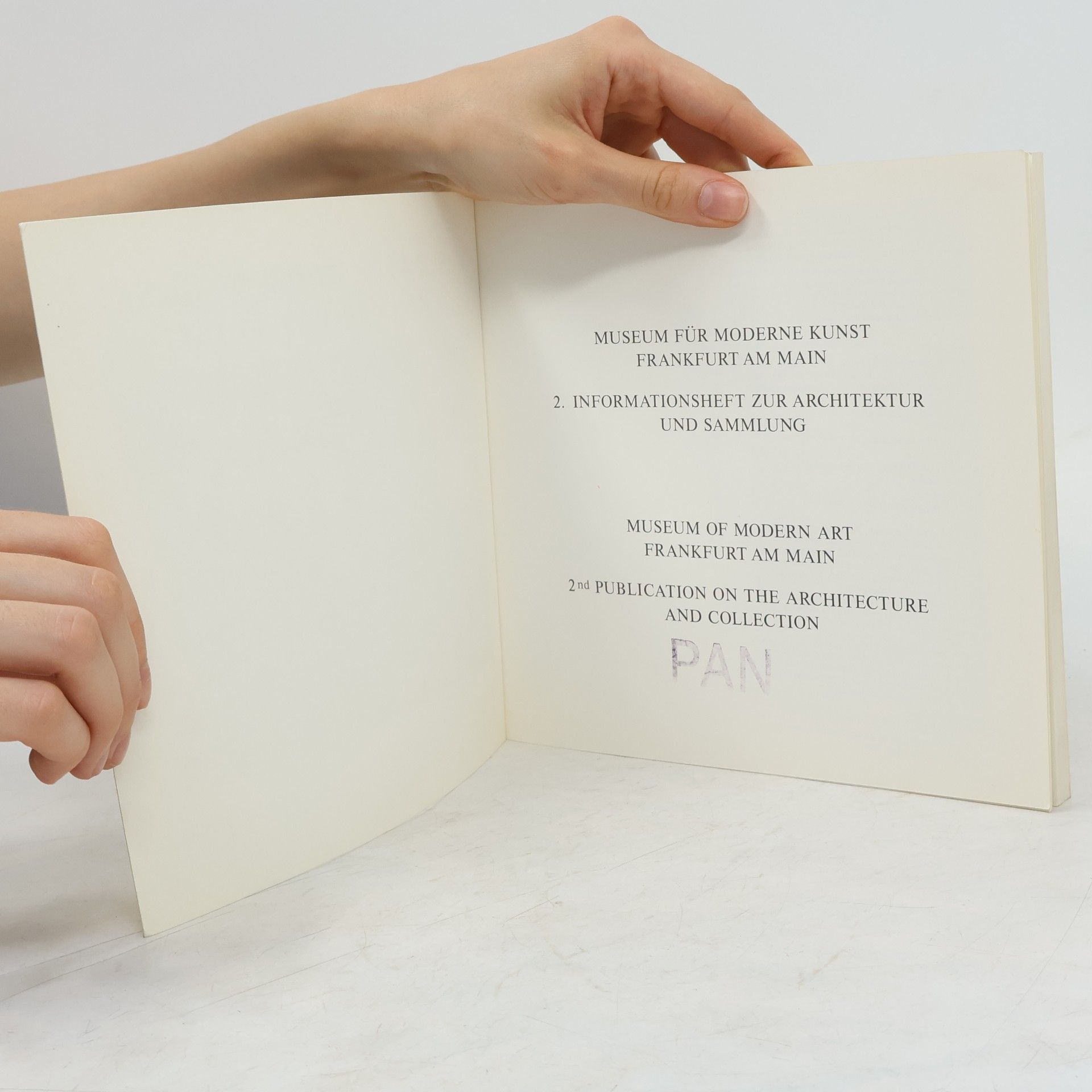 Autores varios Museum für Moderne Kunst Frankfurt am Main