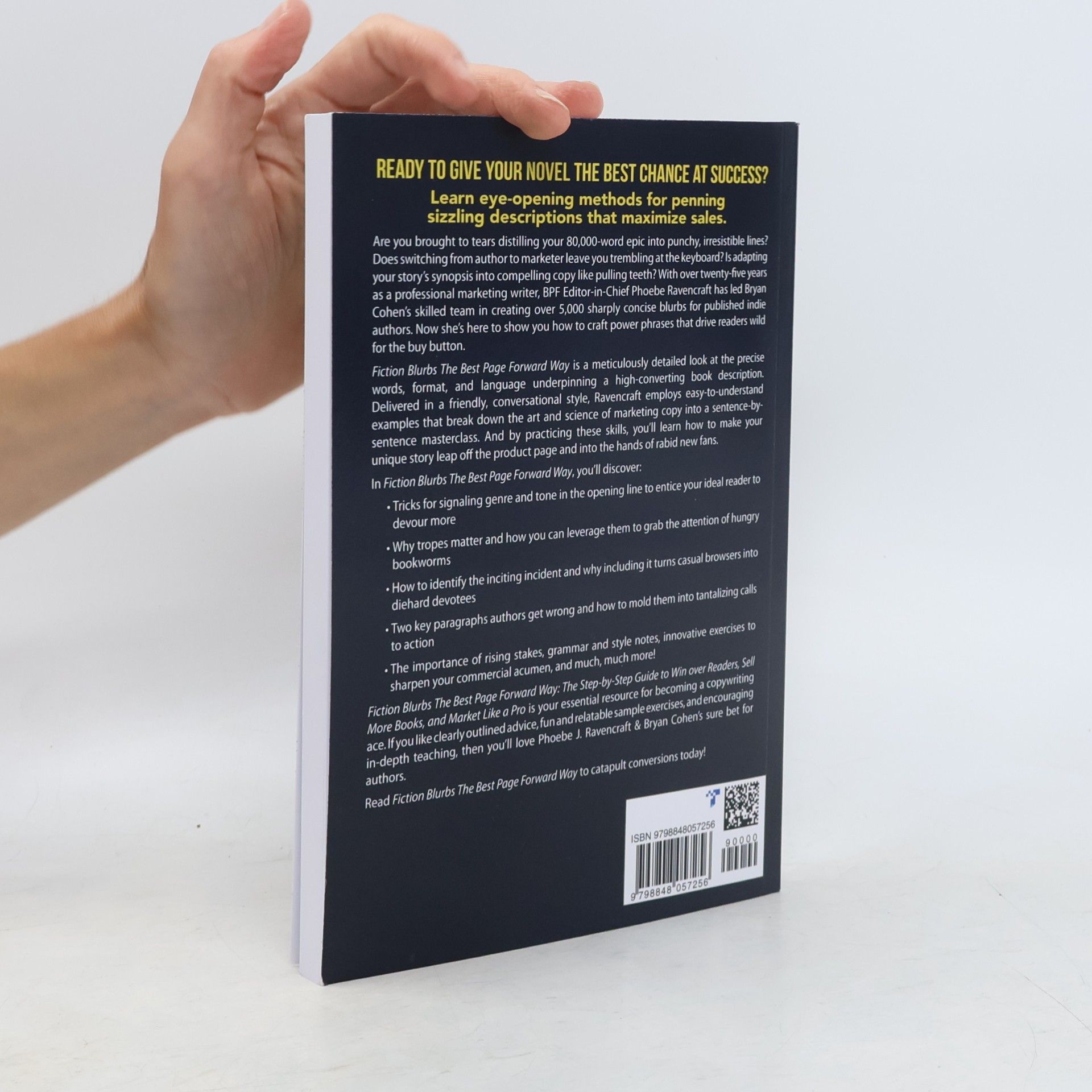 Phoebe J. Ravencraft Fiction Blurbs The Best Page Forward Way