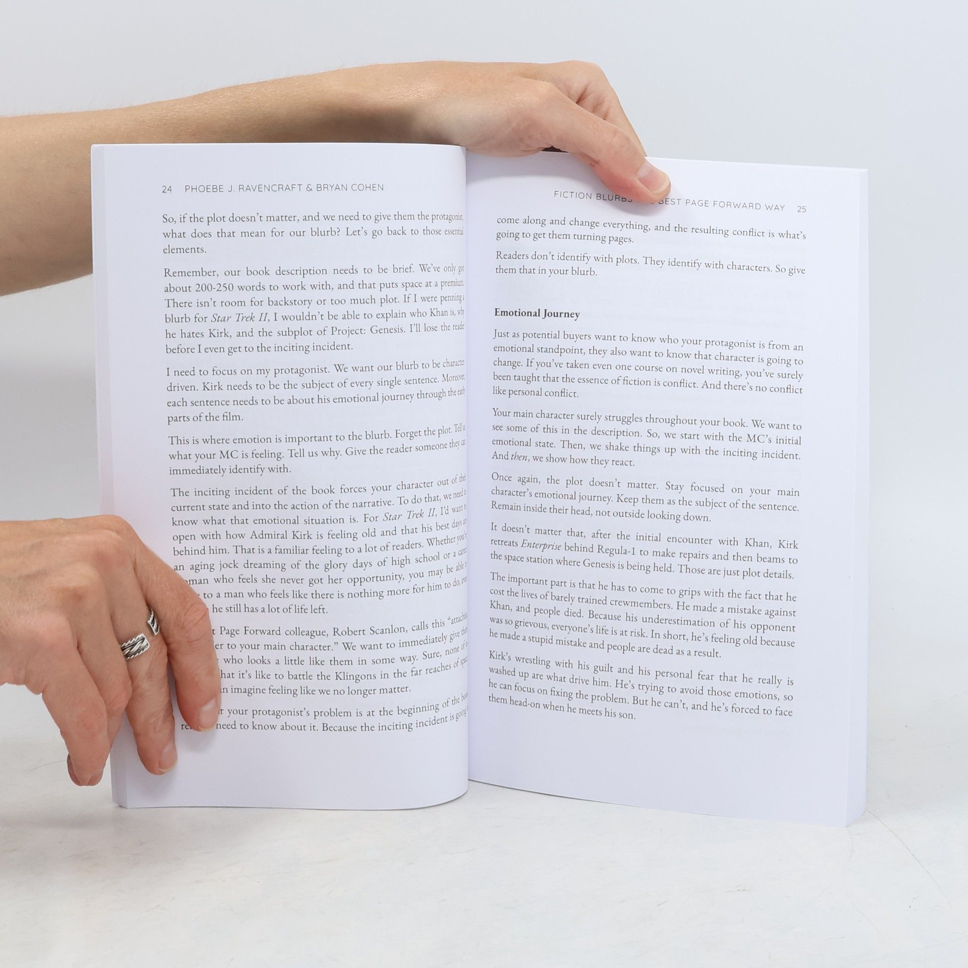 Phoebe J. Ravencraft Fiction Blurbs The Best Page Forward Way